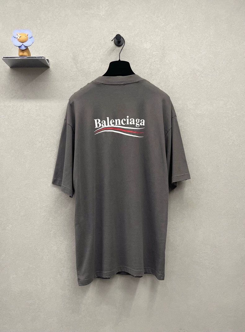 Balenciaga Balenciaga Gray Short Sleeve~ Size US XS / EU 42 / 0 - 2 Thumbnail
