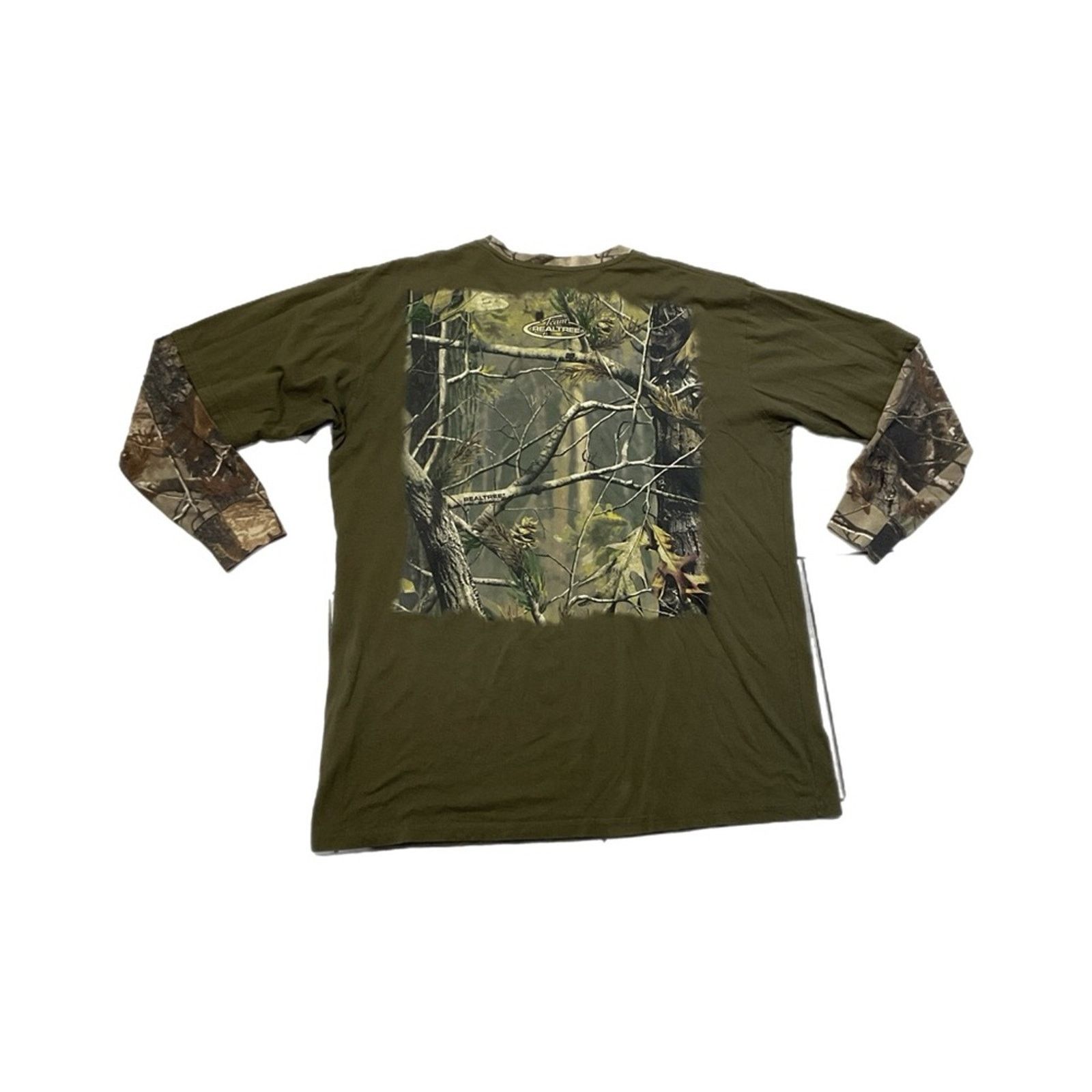 Realtree Paramount Outdoors Real Tree Buck Camo Long Sleeve Shirt Size US XXL / EU 58 / 5 - 2 Thumbnail