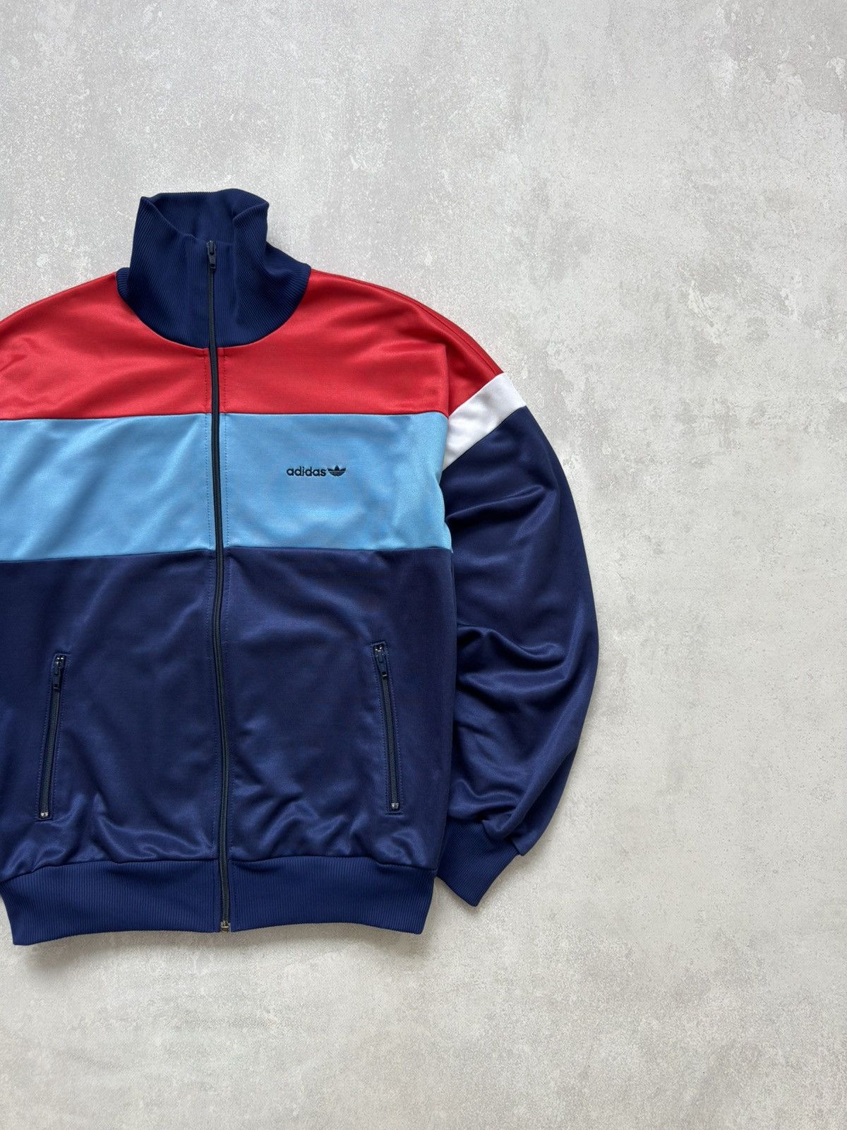 Adidas Vintage Adidas 90s Track Top Olympic Jacket Made In Austria Size US S / EU 44-46 / 1 - 6 Thumbnail