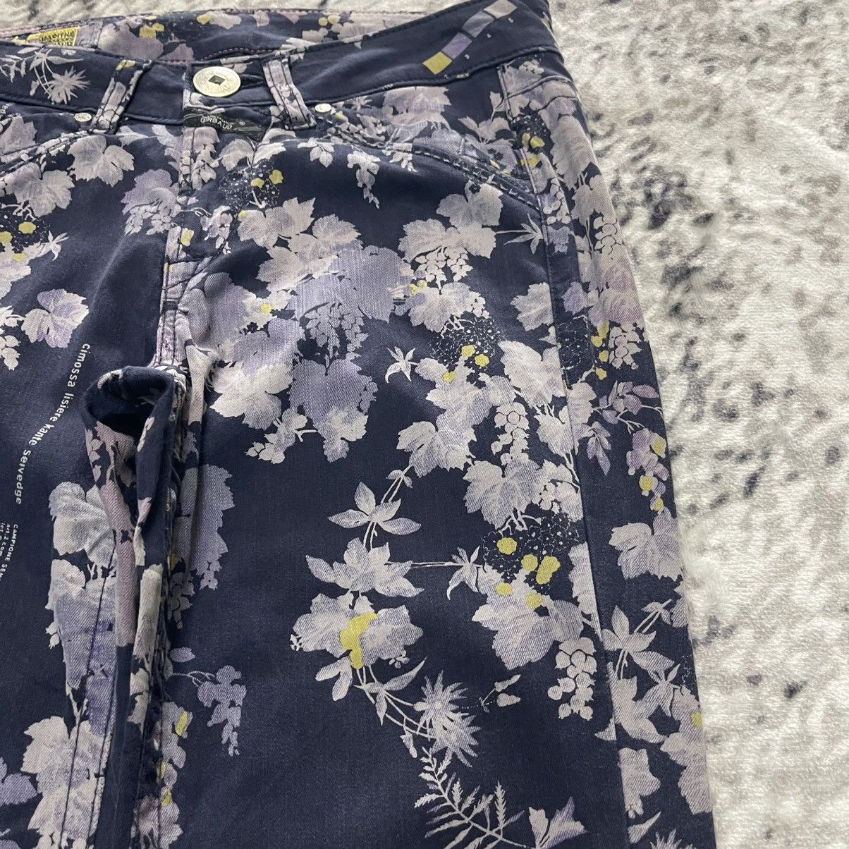 Marithe + Francois Girbaud Marithe Francais Girbaud Floral Ankle Pants Size 27" / US 4 / IT 40 - 6 Thumbnail