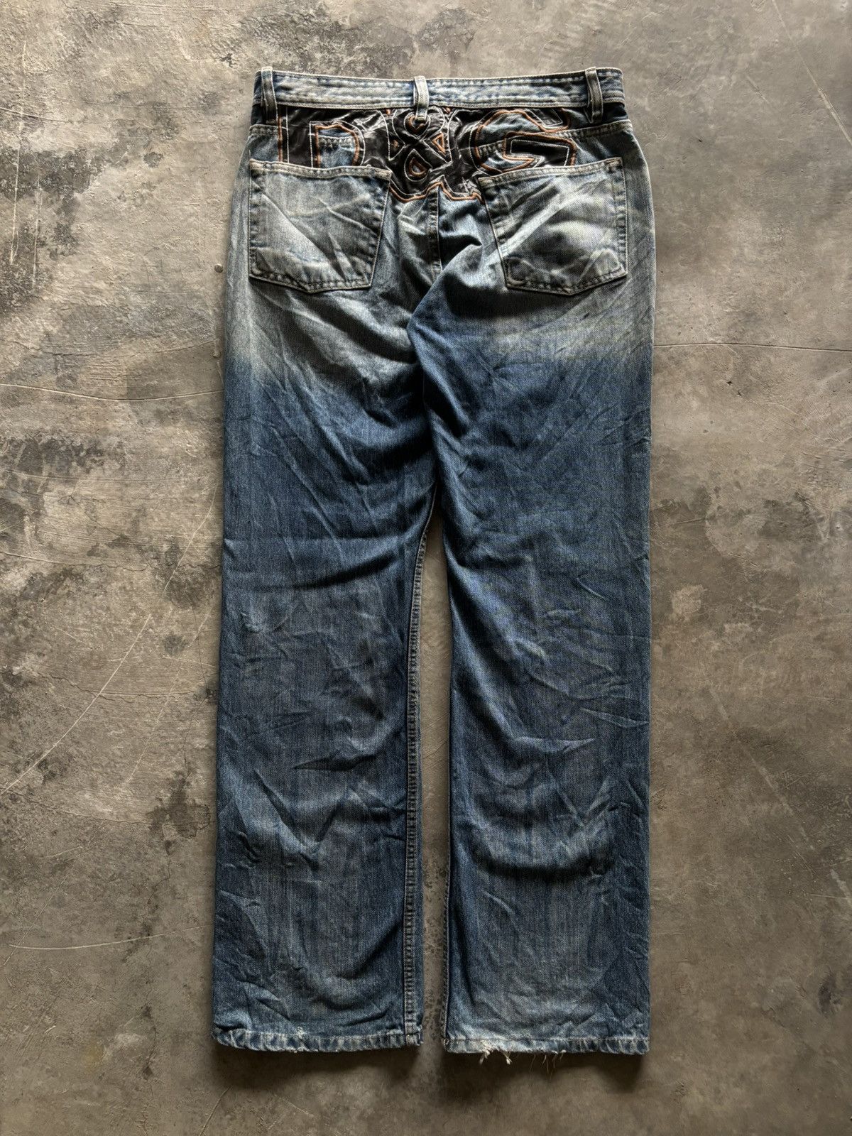 Dolce & Gabbana DOLCE & GABBANA vintage big logo archive italy jeans Size US 34 / EU 50 - 12 Thumbnail