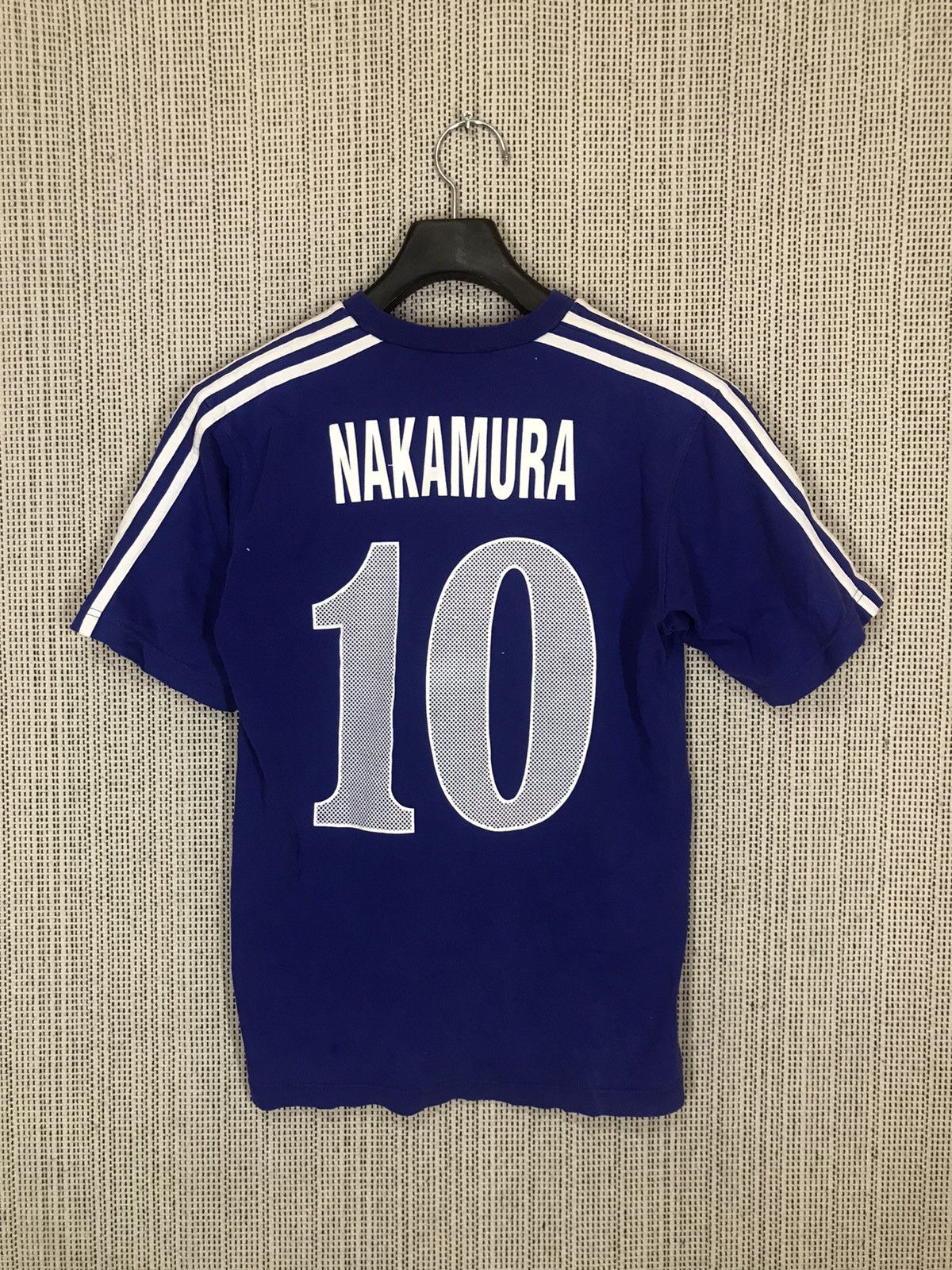 Vintage ‼️VTG JAPAN NATIONAL TEAM SUPPORTER JERSEY "NAKAMURA 10"‼️ Size US M / EU 48-50 / 2 - 2 Thumbnail