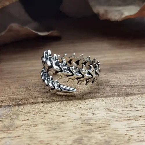 Other Centipede Adjustable Streetwear Ring Size ONE SIZE - 2 Thumbnail
