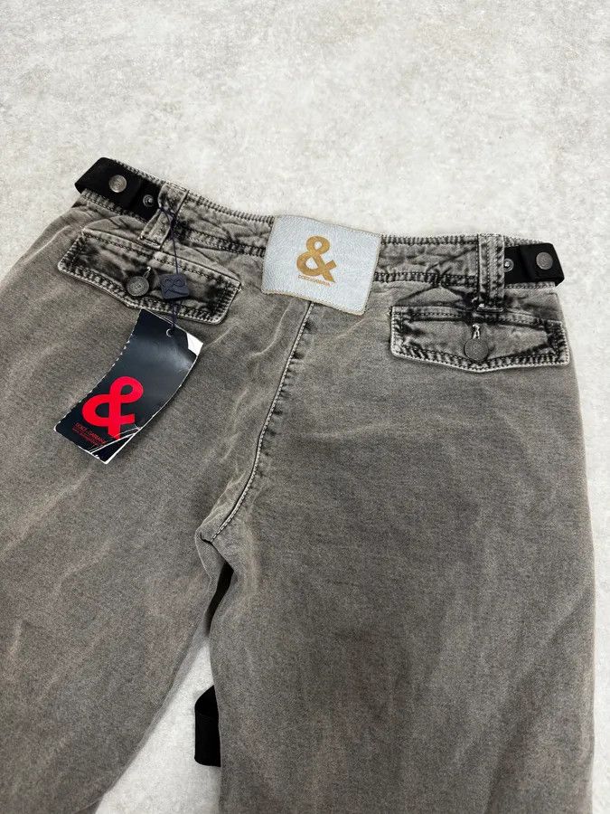 Dolce & Gabbana AW2003 Dolce & Gabbana Grey Bondage Pants Size US 30 / EU 46 - 7 Thumbnail