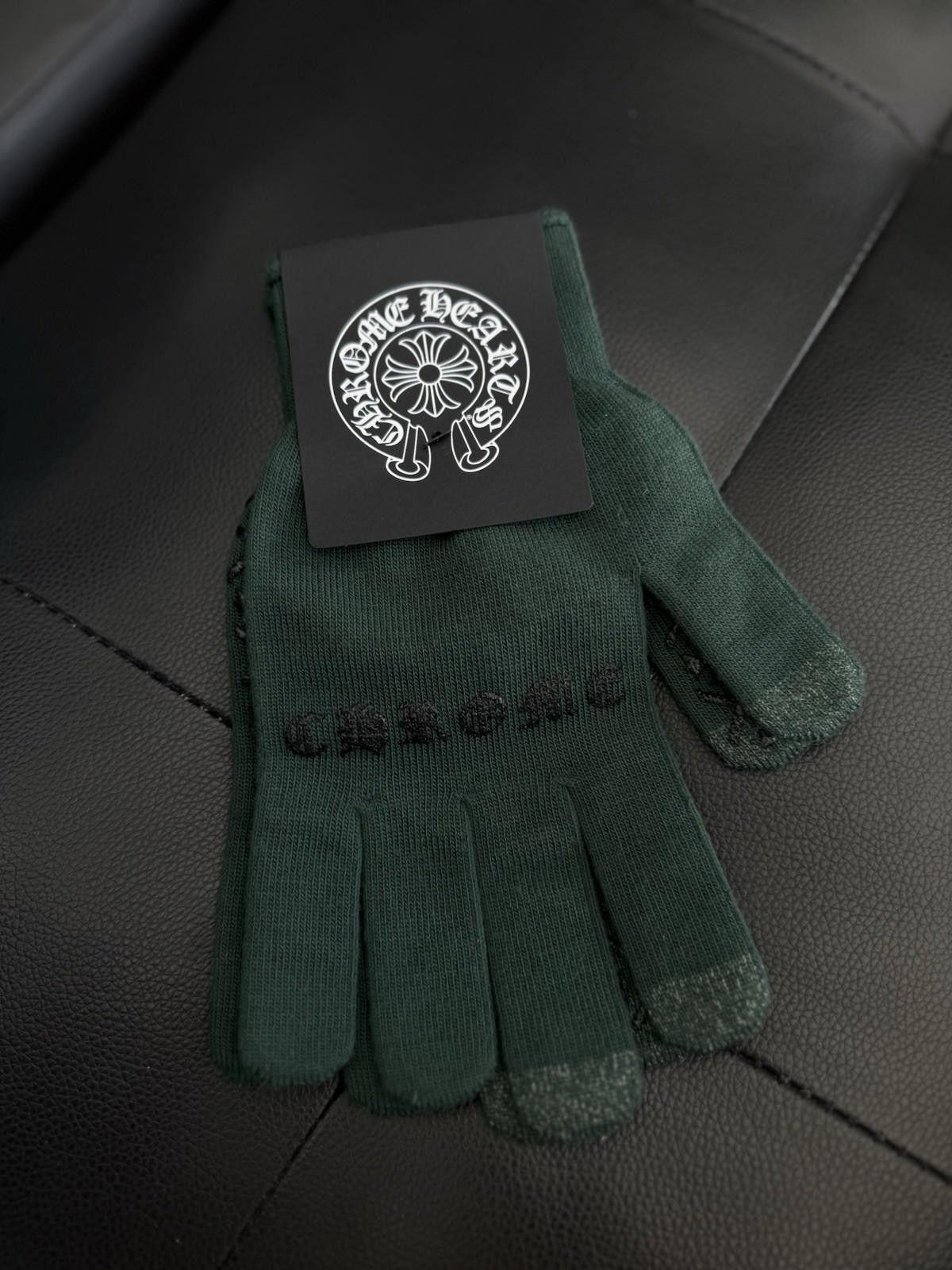Chrome Hearts Chrome Hearts Green Gloves Size Medium Brand New RARE Size ONE SIZE - 5 Thumbnail