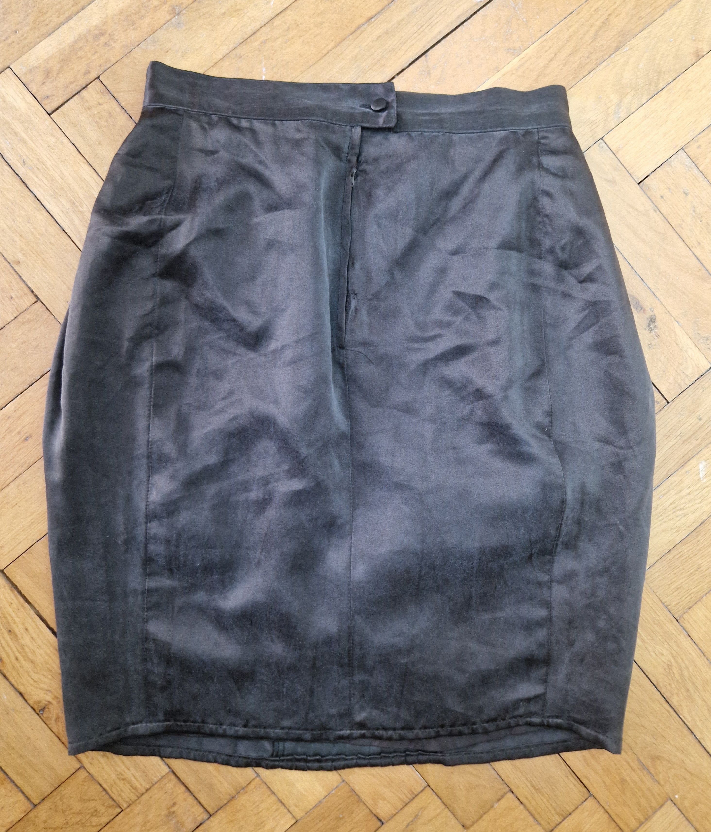 Max Mara Sportmax Max Mara vintage silk skirt Size 26" / US 2 / IT 38 - 4 Thumbnail