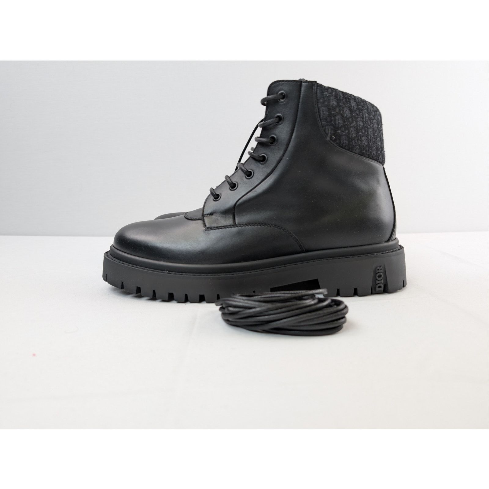 Dior o1rshd1 Oblique jacquard Explorer III Ankle Boot in black Size US 9.5 / EU 42-43 - 11 Thumbnail
