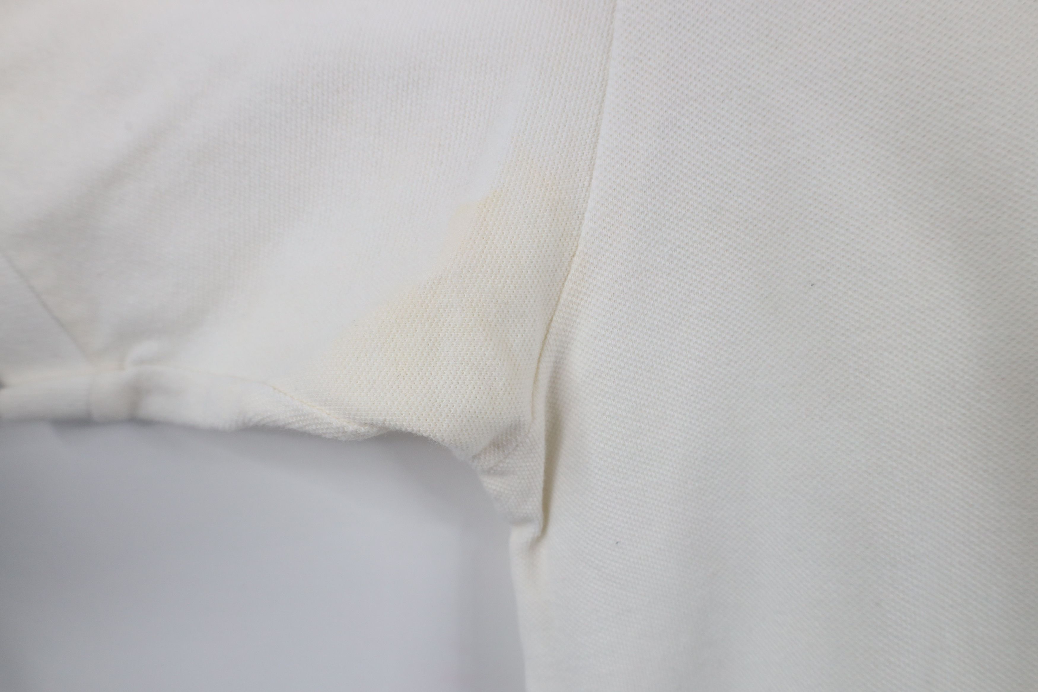 Ralph Lauren × Vintage Vintage 90s Ralph Lauren Short Sleeve Polo Shirt White Size US L / EU 52-54 / 3 - 6 Thumbnail