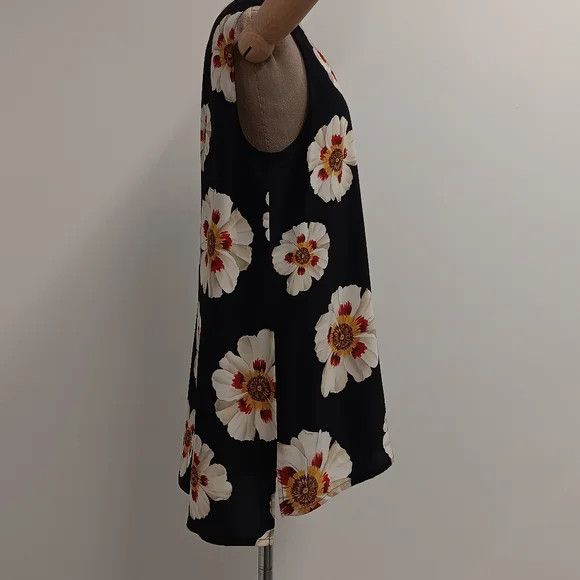 Lafayette 148 LAFAYETTE 148 Sleeveless Adela Silk Flower Blouse - Large Size L / US 10 / IT 46 - 4 Thumbnail