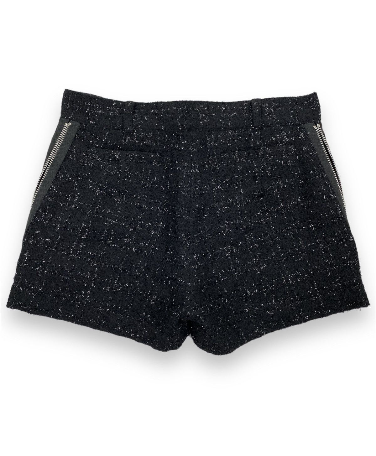 Designer × Japanese Brand Nicky Hilton 09AW Side Zipper Shorts Size 27" / US 4 / IT 40 - 2 Thumbnail