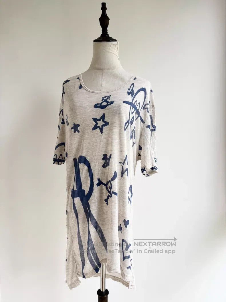 Vivienne Westwood Vivienne Westwood Graffiti Saturn Skull Star Short Sleeve Size XL / US 12-14 / IT 48-50 - 1 Thumbnail