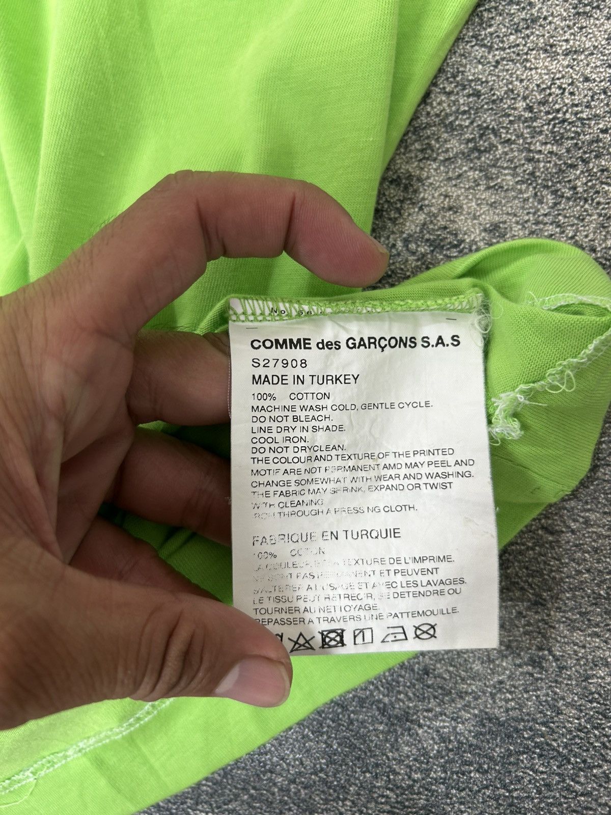 Comme des Garcons Comme Des Garcons Shirt Boys Size US L / EU 52-54 / 3 - 7 Thumbnail