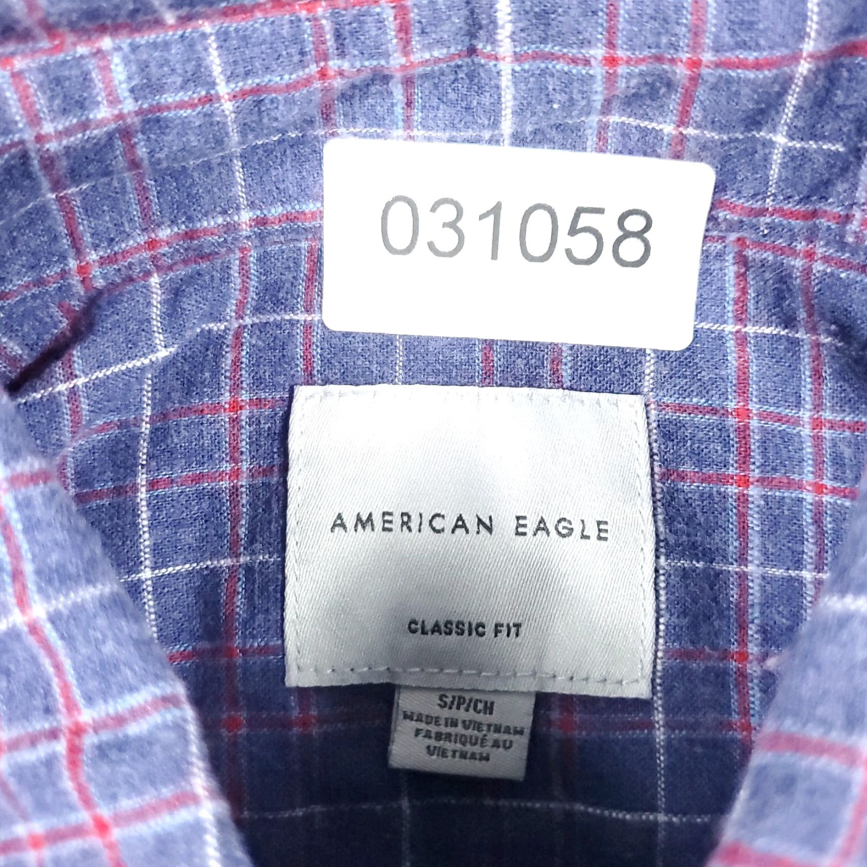 American Eagle Outfitters American Eagle Outfitters Shirt Mens Size Small Blue Plaid Button-Up Long Sleeve Shirt - Casual, Classic, Preppy Mens S Blue Plaid Size US S / EU 44-46 / 1 - 6 Thumbnail