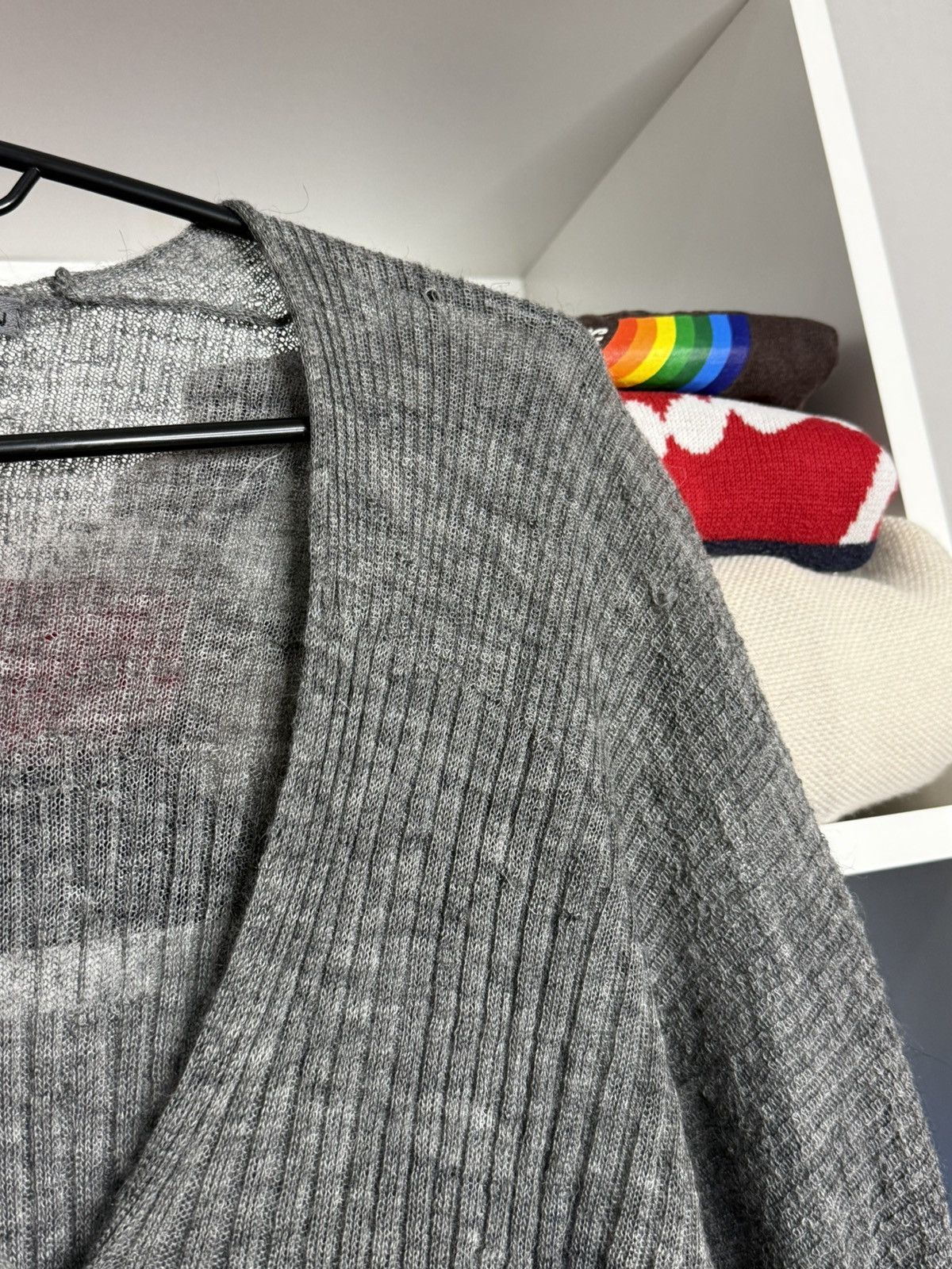 Transit Transit Pur such avant garde mohair cardigan size 3 Size M / US 6-8 / IT 42-44 - 7 Thumbnail