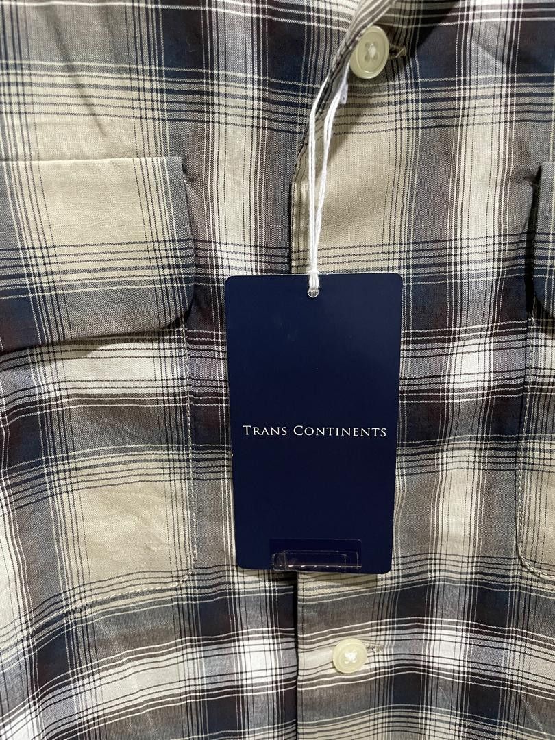 Japanese Brand NWT JAPANESE BRAND TRANS CONTINENTS CASUAL SHIRT Size US M / EU 48-50 / 2 - 4 Thumbnail