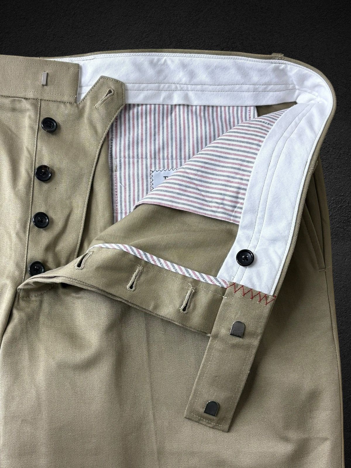 Thom Browne Thom Browne Cotton Chino Short Made in Japan Size US 38 / EU 54 - 13 Thumbnail