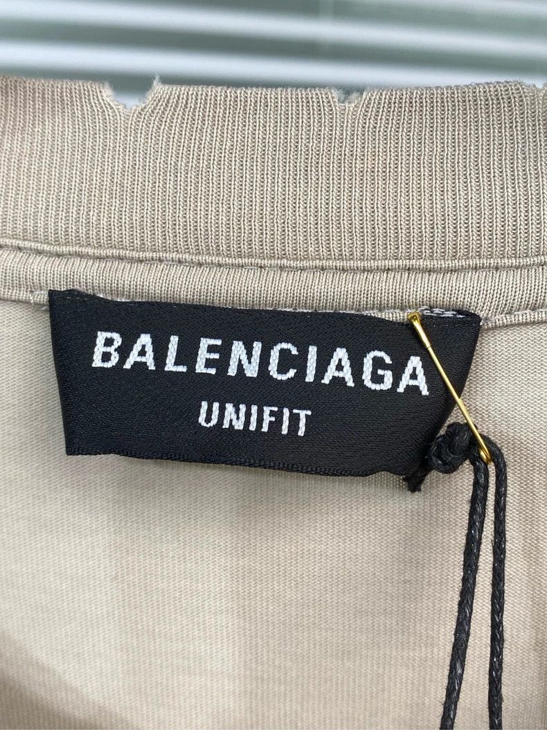 Balenciaga Balenciaga Double B mosaic letters logo do old holes short Size US S / EU 44-46 / 1 - 6 Thumbnail