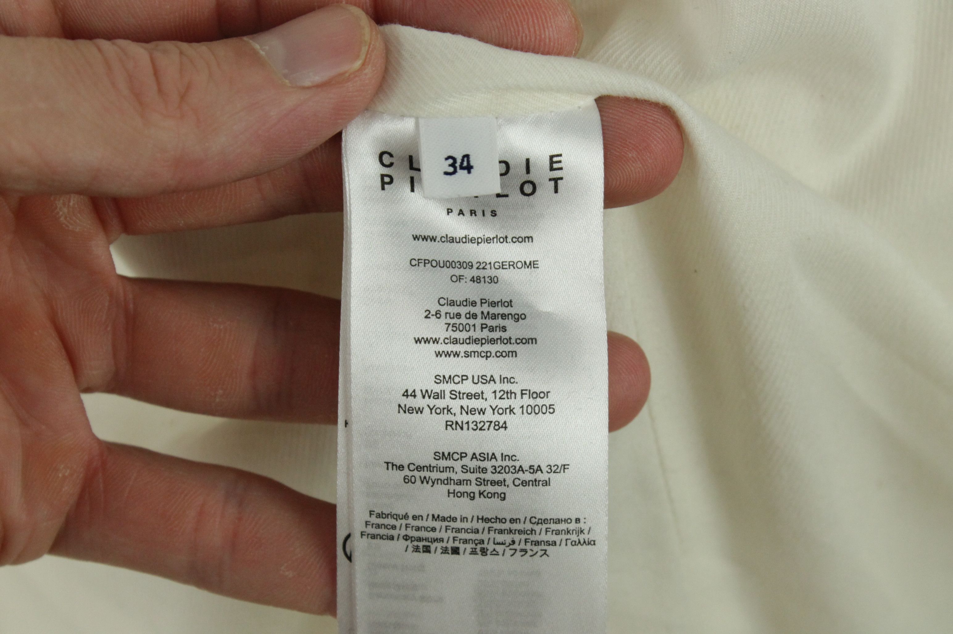 Other Claudie Pierlot Gerome Belted Cotton-Blend Twill Jacket Size XS / US 0-2 / IT 36-38 - 15 Thumbnail