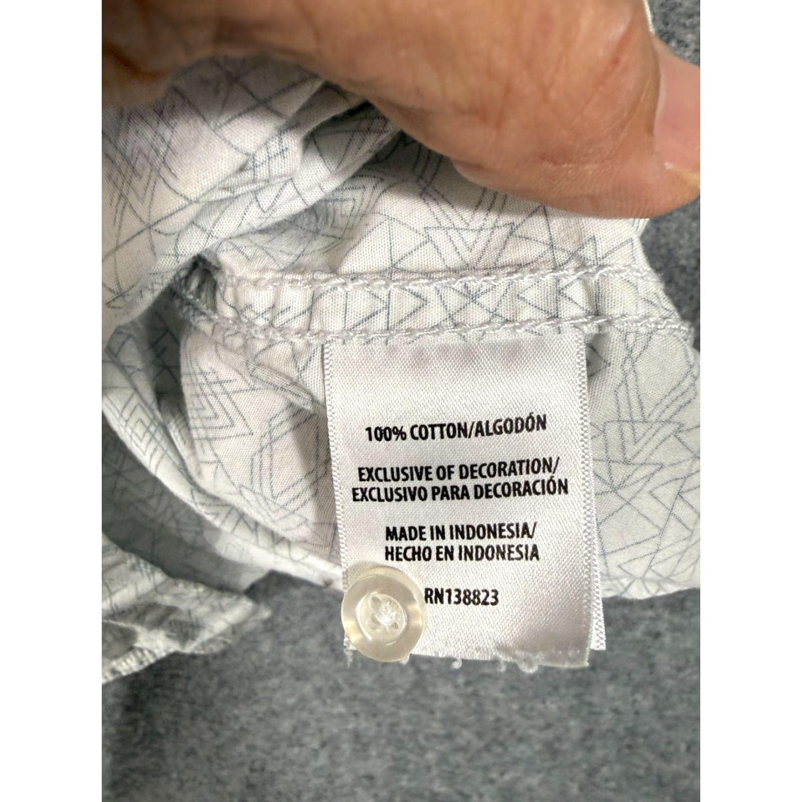 Cody James Cody James Shirt Mens L White Western Pearl Snap Regular Fit Short Sleeve Shirt Size US L / EU 52-54 / 3 - 7 Thumbnail
