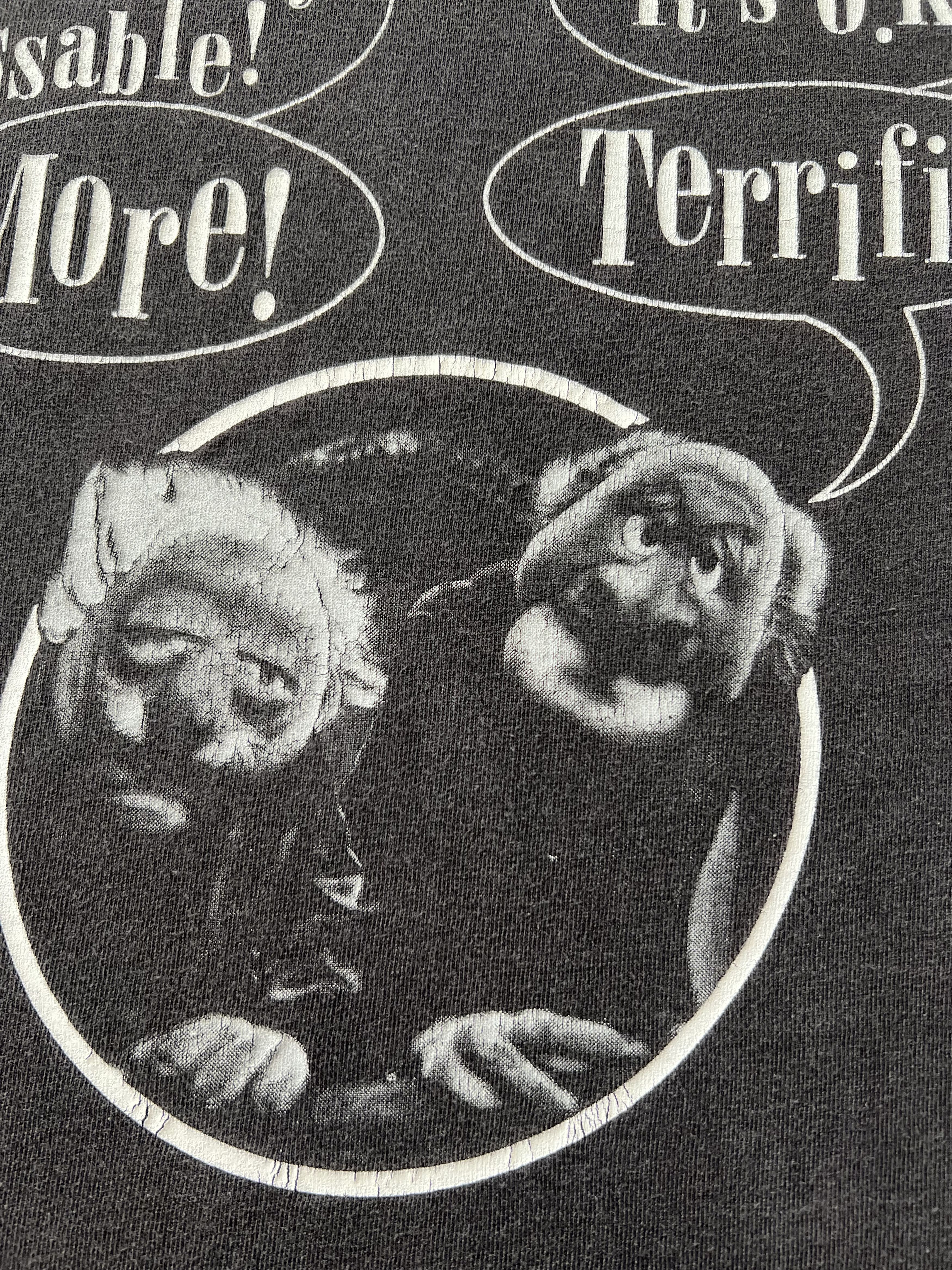 Cartoon Network Vintage 90s Statler Waldorf Sesame Street Muppets T-shirt Size US L / EU 52-54 / 3 - 15 Thumbnail
