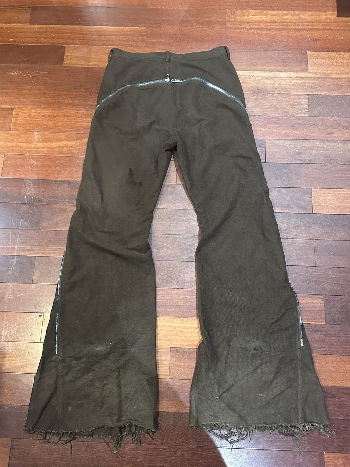 Rick Owens Rick owen’s banana cut bolans Size US 34 / EU 50 - 2 Thumbnail