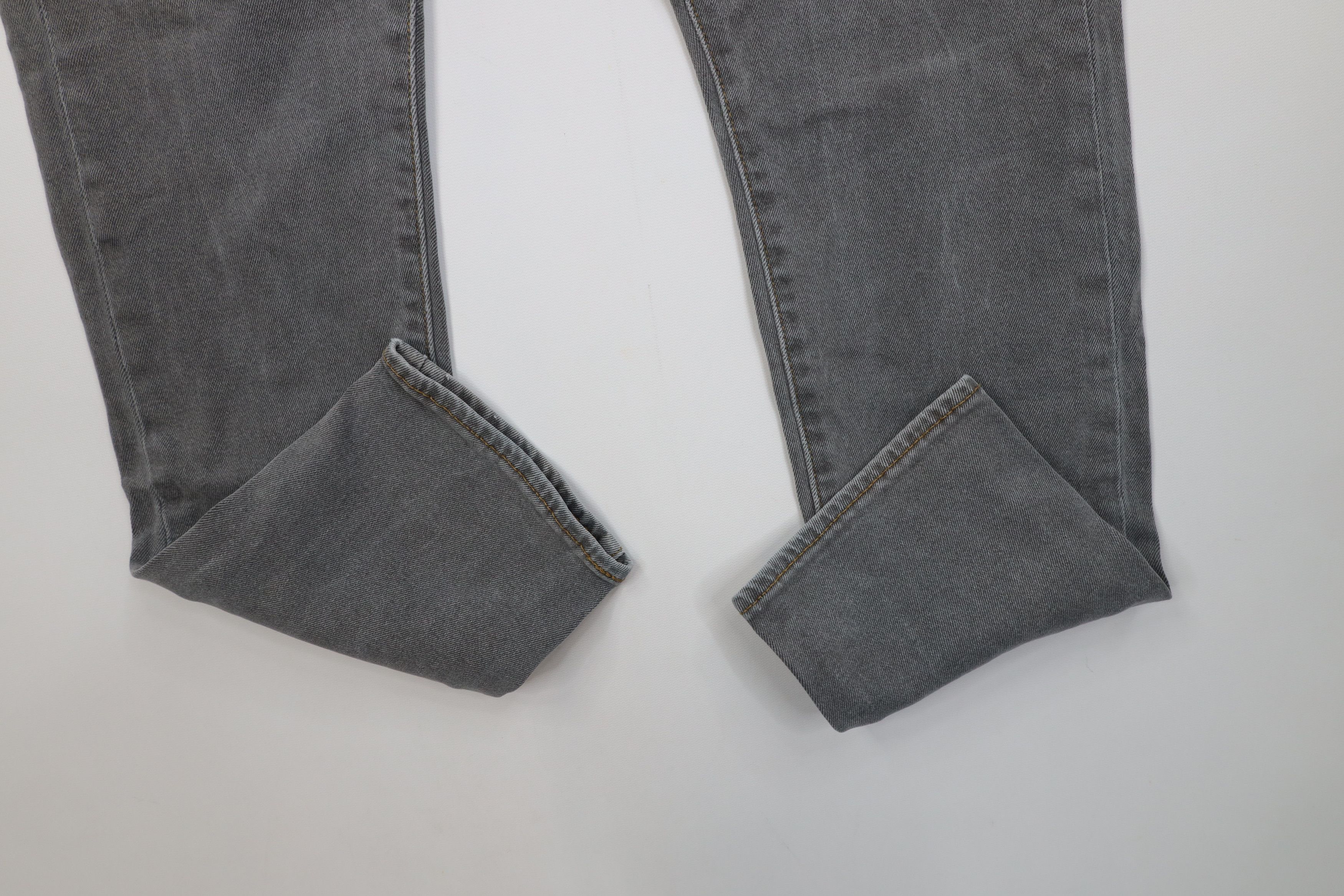 Levi's Vintage Y2K Levis 510 Stretch Skinny Fit Denim Jeans Gray Size US 34 / EU 50 - 5 Thumbnail