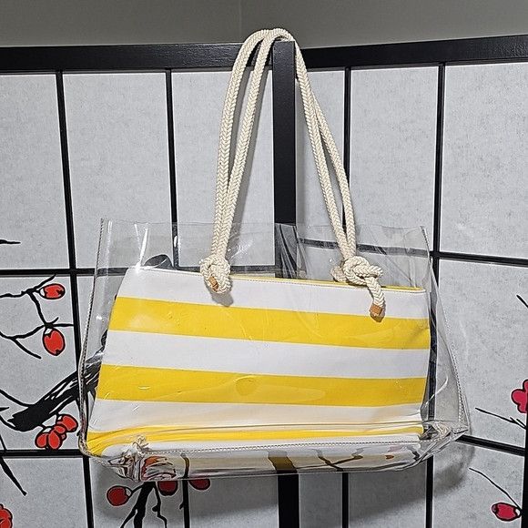 J.McLaughlin J. McLaughlin Harper Handbag Striped Tote Bag NWT Size ONE SIZE - 8 Thumbnail