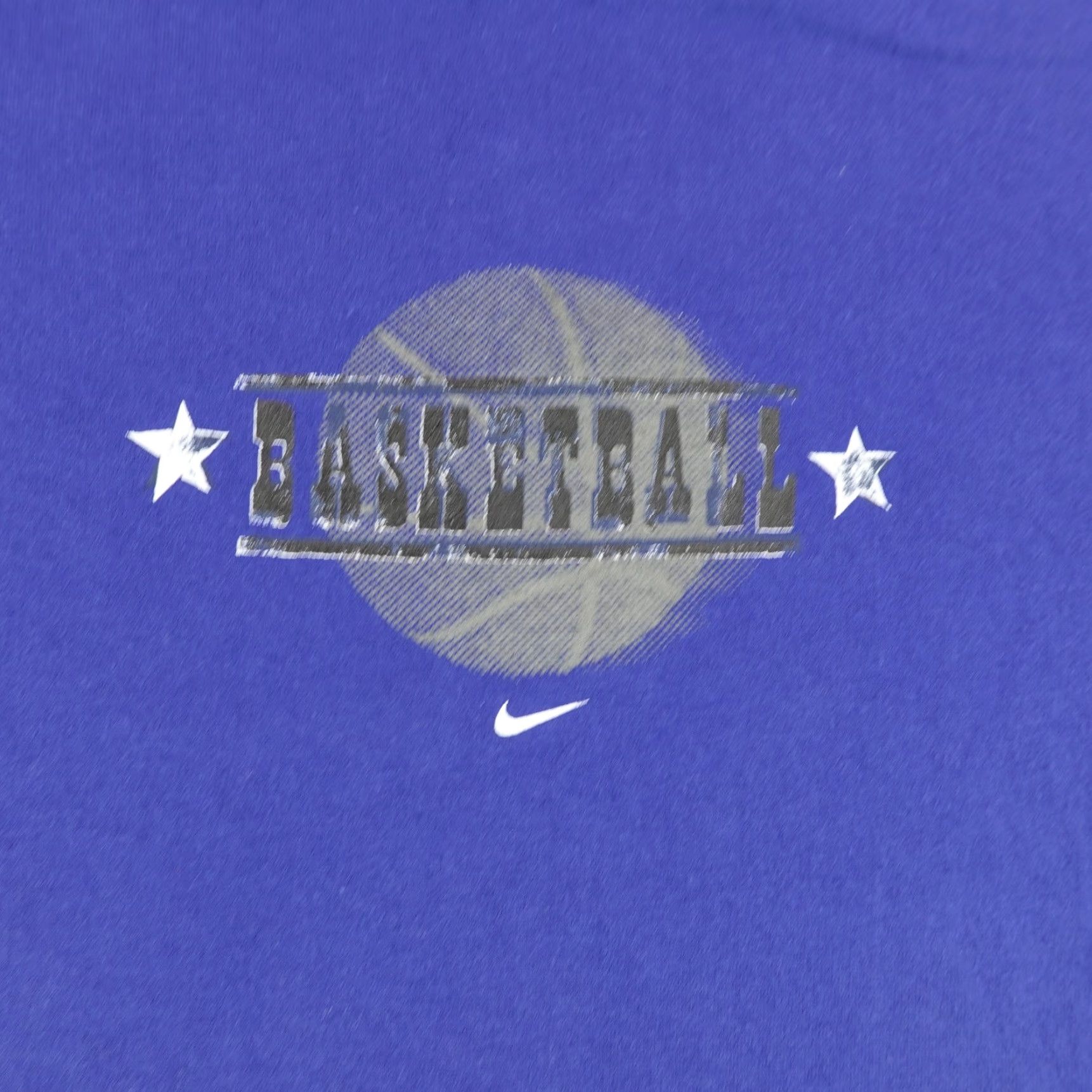 Nike VINTAGE Nike Shirt Basketball Short Sleeve Mens Large Blue Y2K Streetwear Tee Size US L / EU 52-54 / 3 - 2 Thumbnail