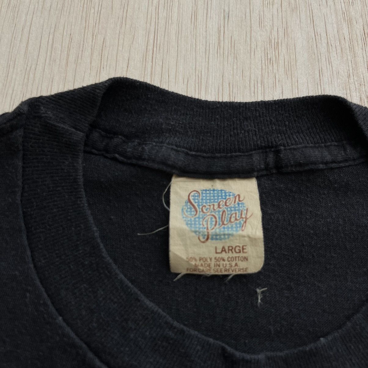 Band Tees 80s VINTAGE TEE RANDY TRAVIS BACK TO COUNTRY Size US L / EU 52-54 / 3 - 2 Thumbnail