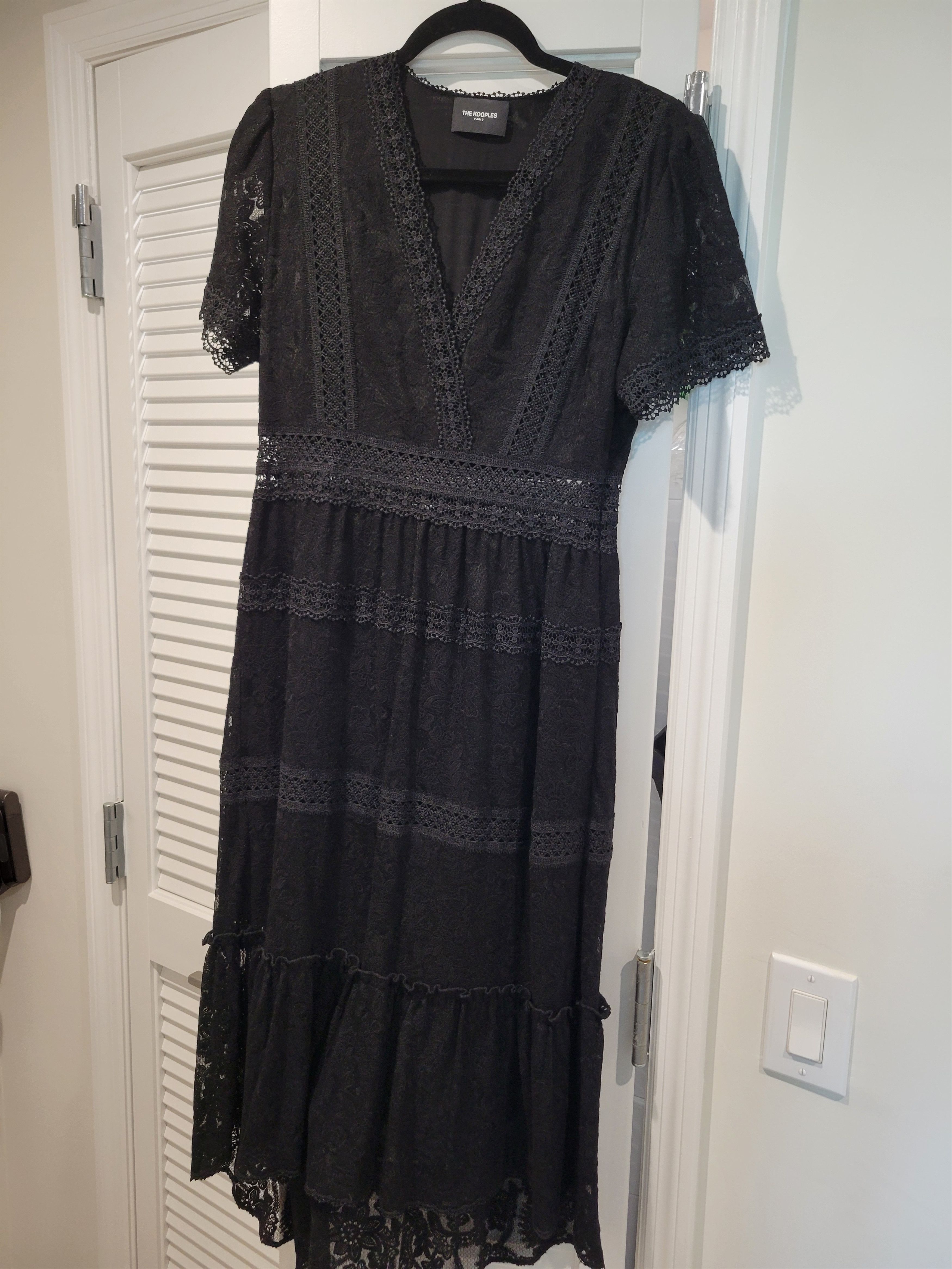 The Kooples Black dress Size L / US 10 / IT 46 - 10 Thumbnail