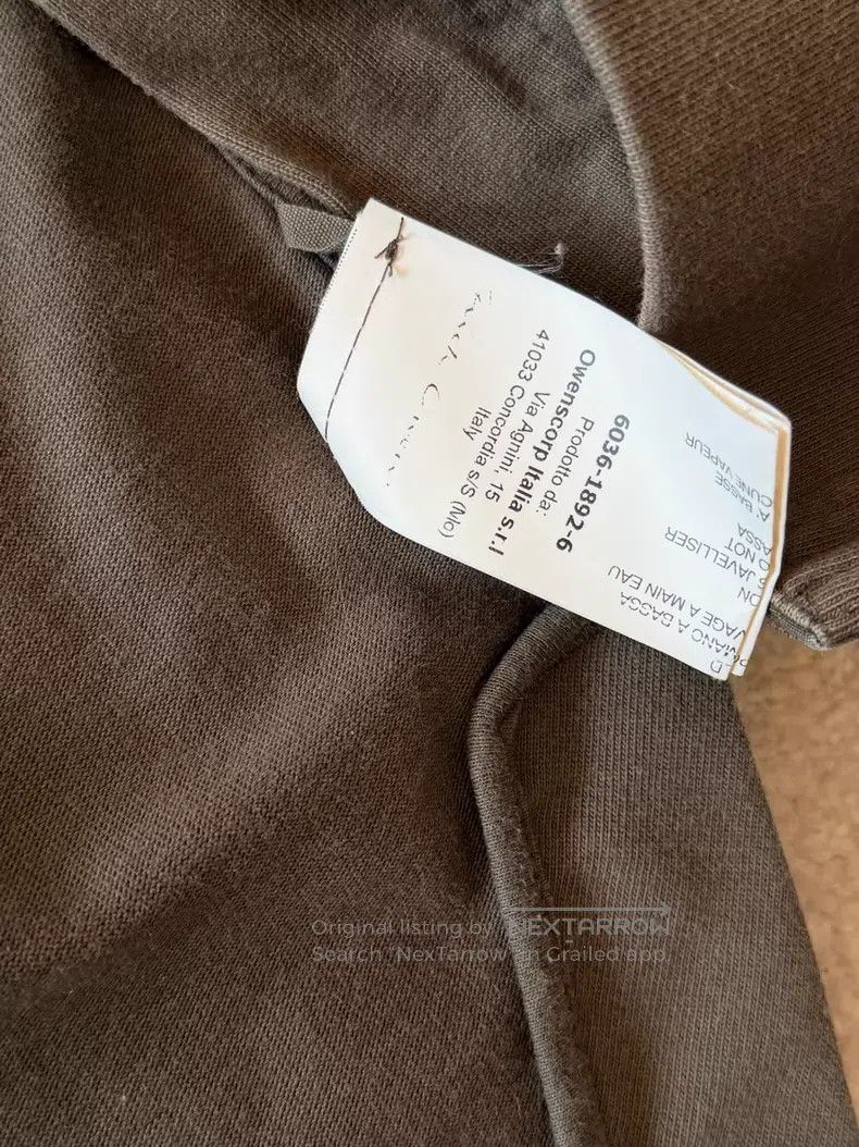 Rick Owens Rick Owens 16ss Main Line Army Green Zip Hoodie Jacket Size US XS / EU 42 / 0 - 5 Thumbnail