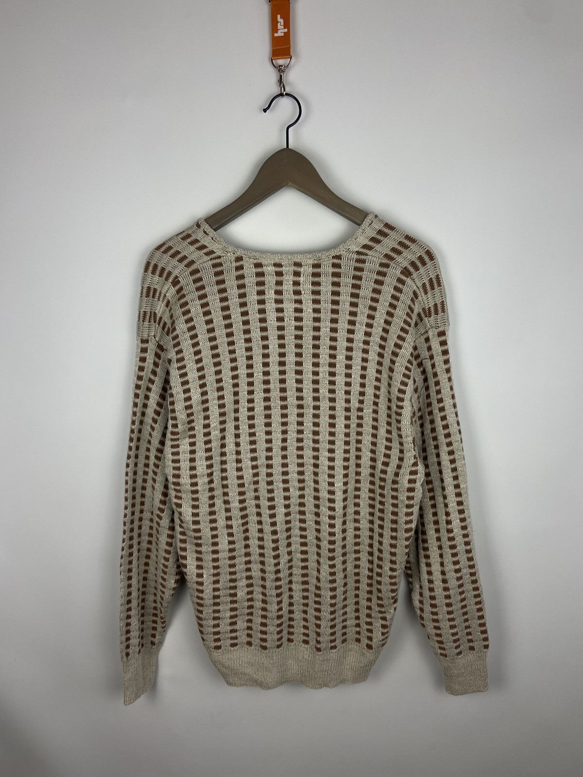 Missoni Vintage Example by Missoni Men's V-Neck Long Sleeve Sweater Size US M / EU 48-50 / 2 - 2 Thumbnail