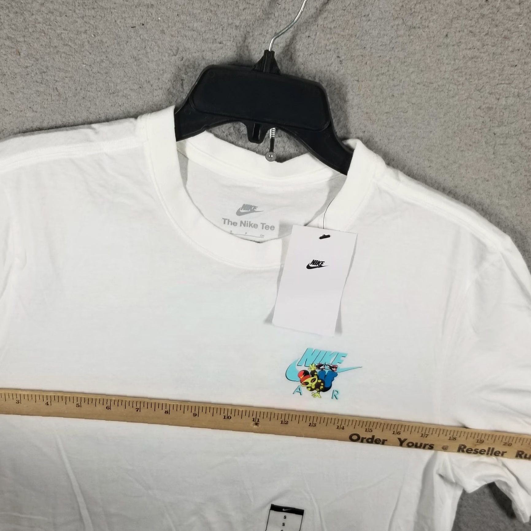 Nike Nike Air Shirt Mens Small White Alien Spaceship UFO Martian Swoosh Size US S / EU 44-46 / 1 - 7 Thumbnail