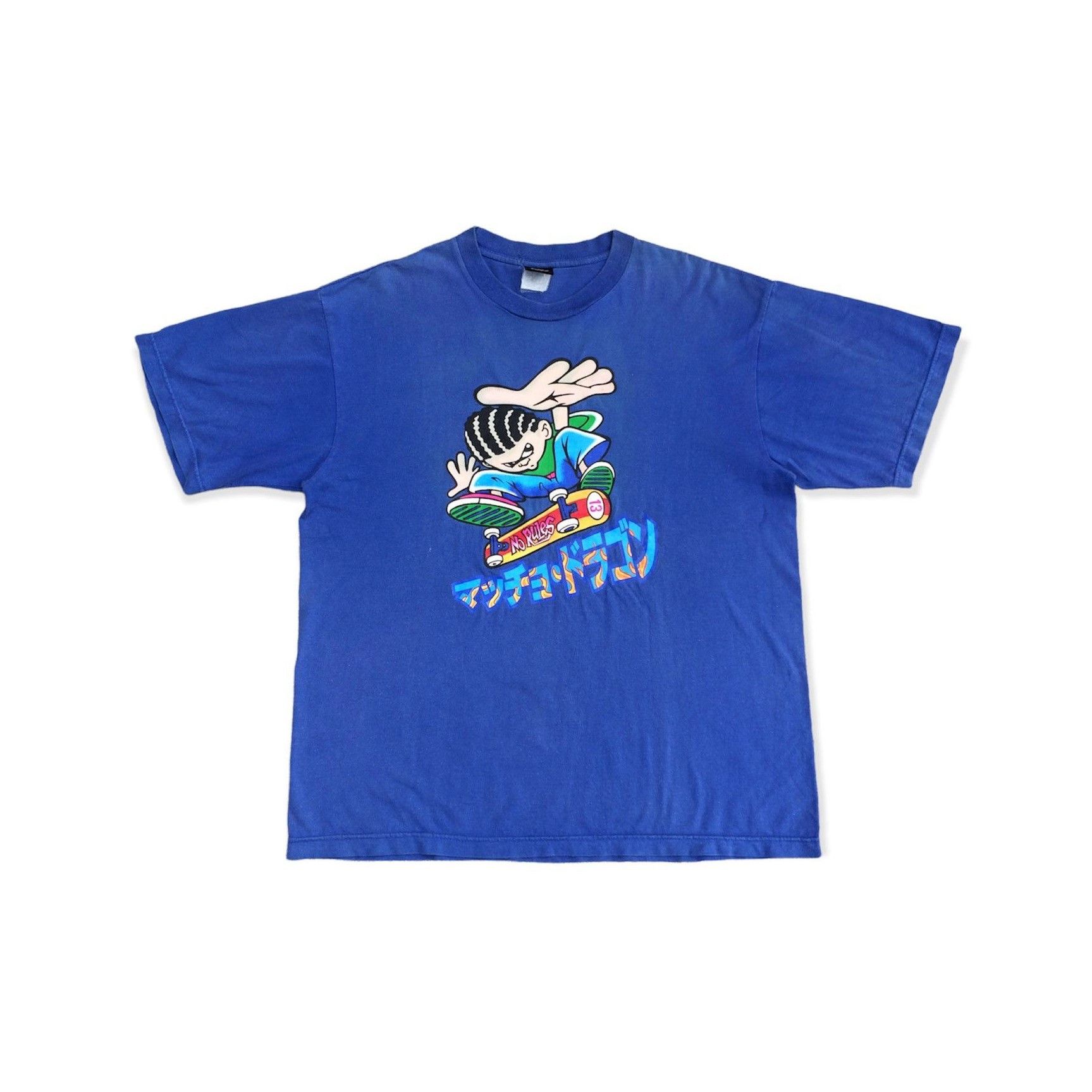 Band Tees × Vintage 90s Birdhouse Skateboards Dirty Rabbit Steve 