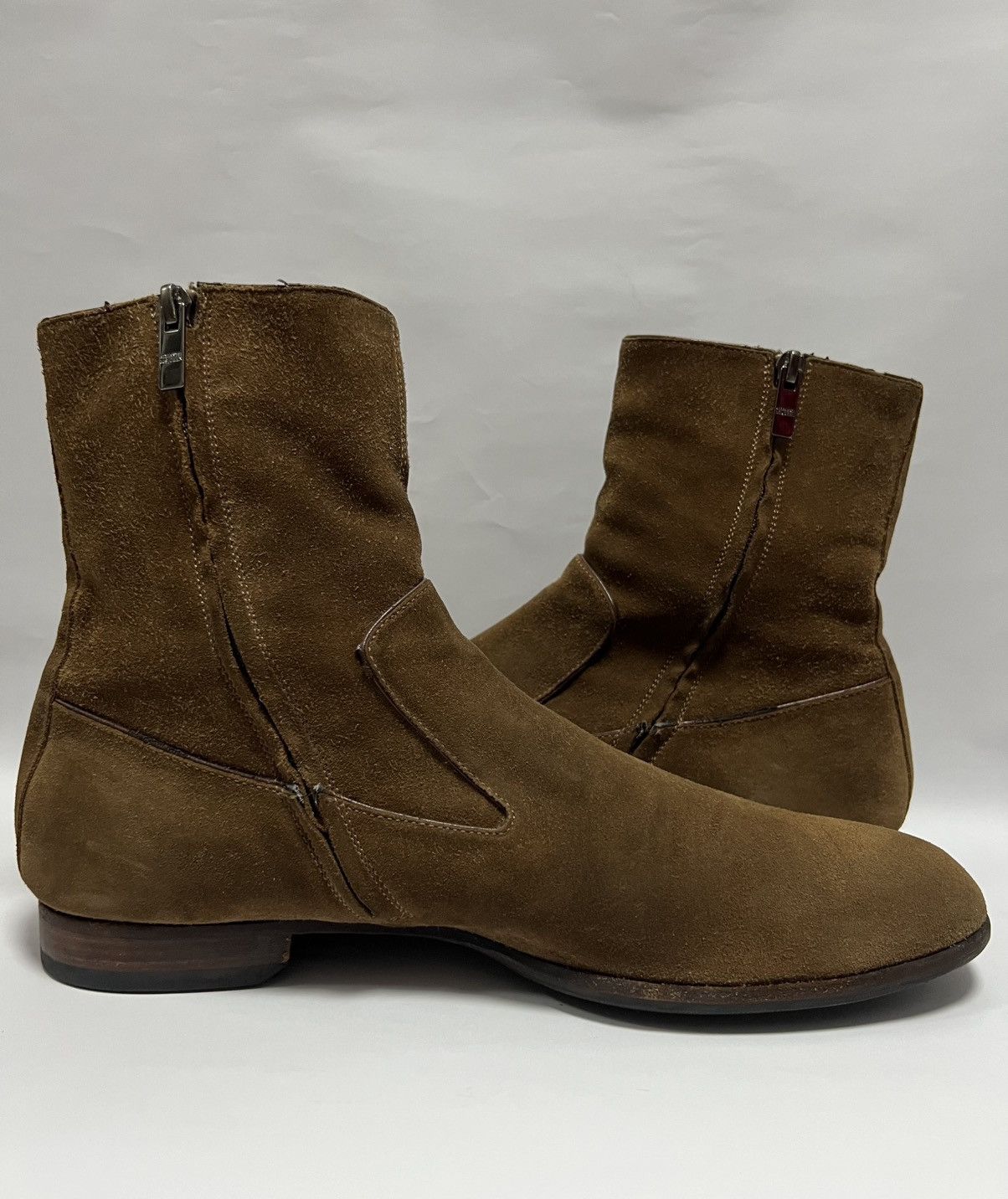 Alexander McQueen Alexander McQueen - Zipped Ankle Boots Size US 10 / EU 43 - 9 Thumbnail