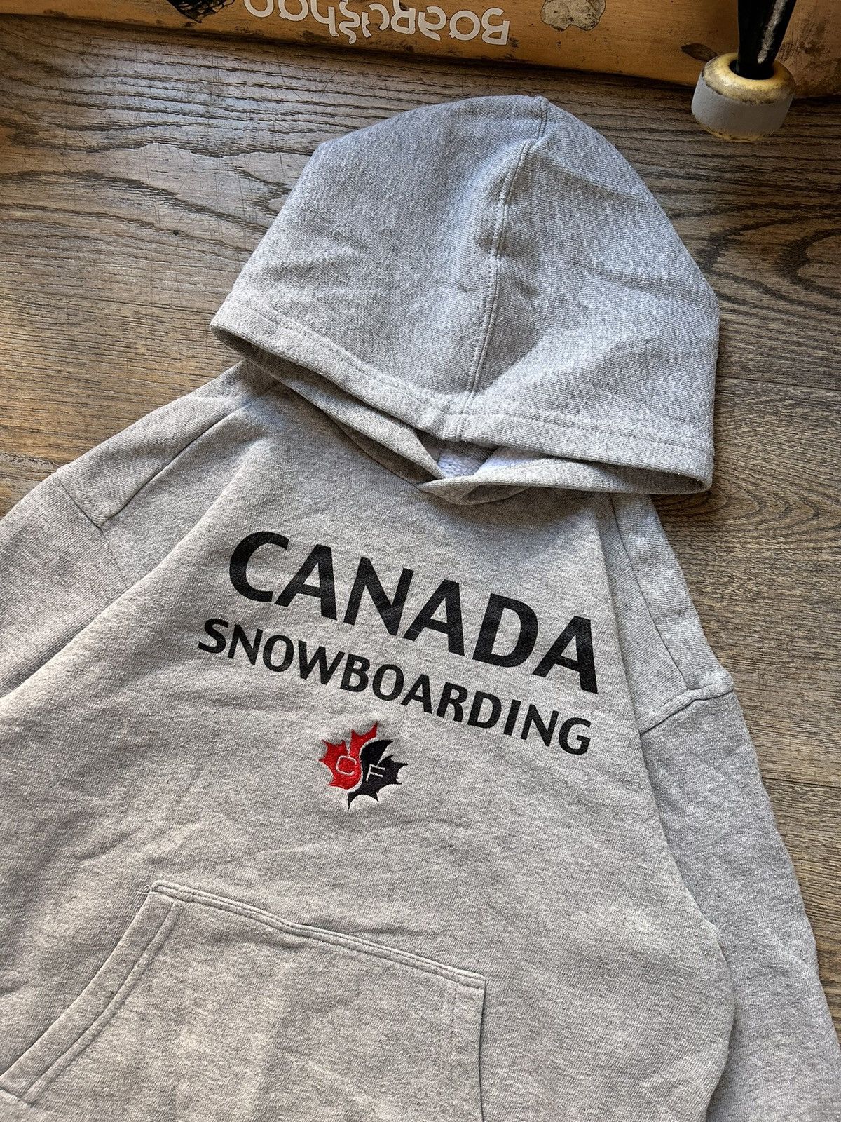 Nike × Nike ACG × Vintage Vintage 00's Nike ACG Canada Snowboarding Hoodie Size US XS / EU 42 / 0 - 13 Thumbnail