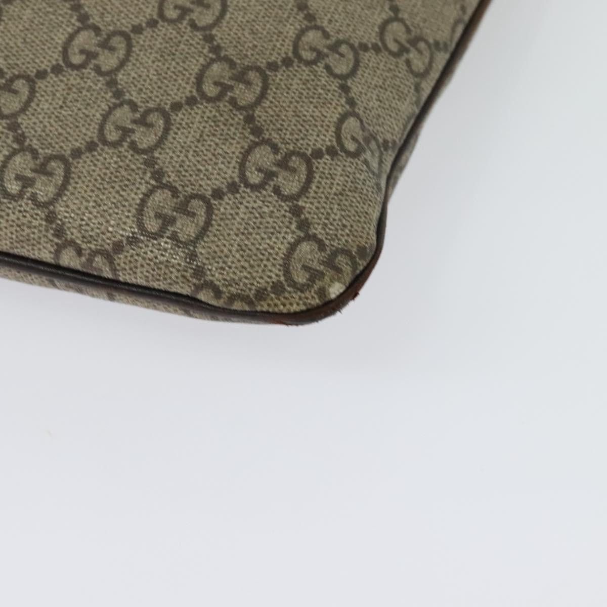Gucci GUCCI GG Supreme Shoulder Bag Pvc Outlet Beige Silver Size ONE SIZE - 13 Thumbnail