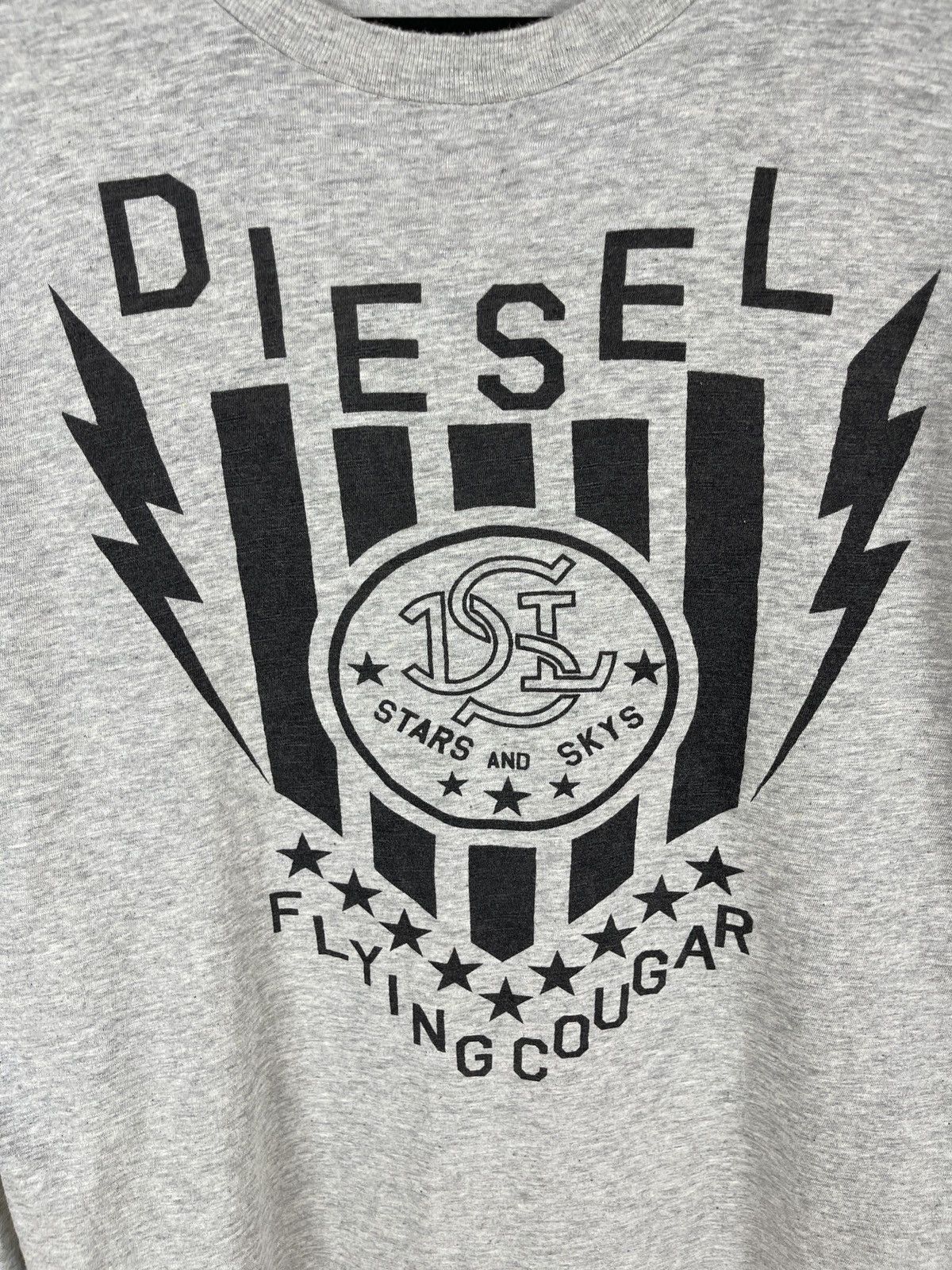 Diesel Diesel vintage y2k flying cougar long sleeve tee shirt Size US M / EU 48-50 / 2 - 4 Thumbnail