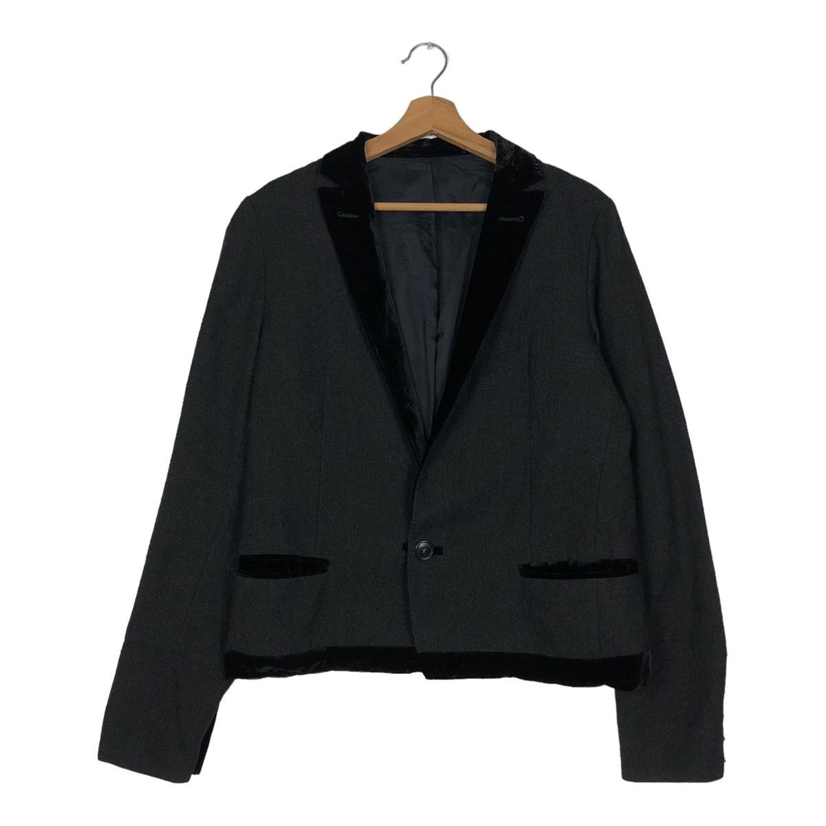 Issey Miyake 🔥VINTAGE CHORE JACKET CROPPED CABANE DE ZUCCA JAPAN Size US M / EU 48-50 / 2 - 1 Thumbnail