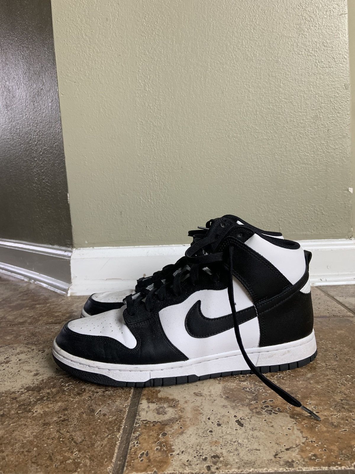 Nike Nike Dunk High Panda trainers #sneakers Size US 10 / EU 43 - 4 Thumbnail