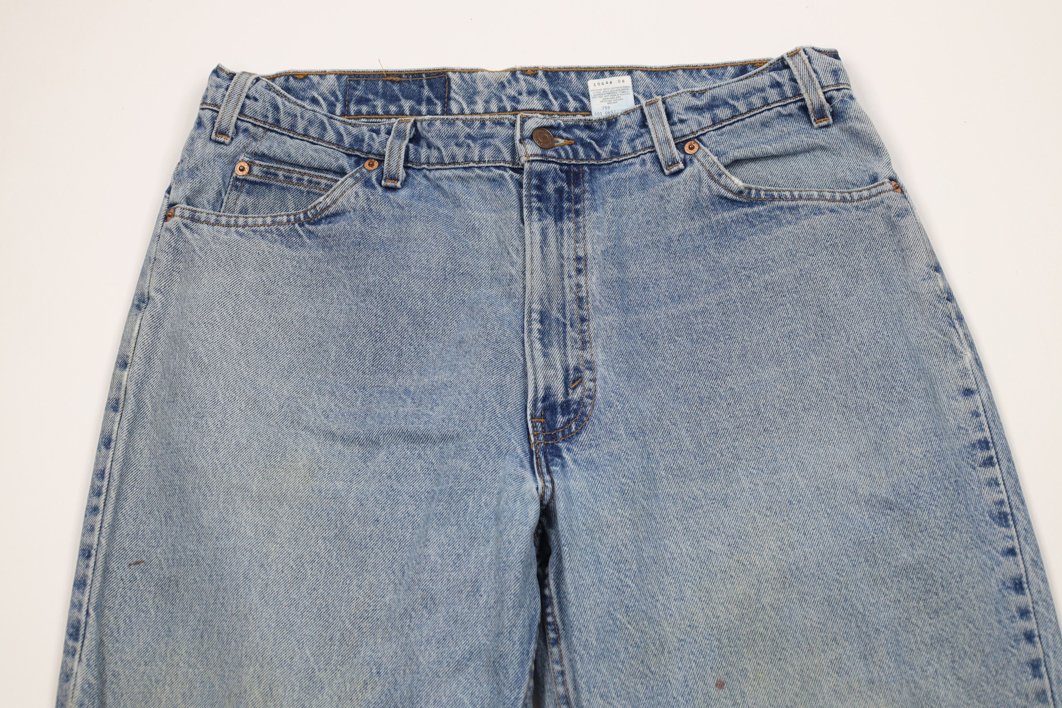 Levi's Vintage 90s Levis 560 Orange Tab Tapered Leg Jeans USA Size US 36 / EU 52 - 2 Thumbnail