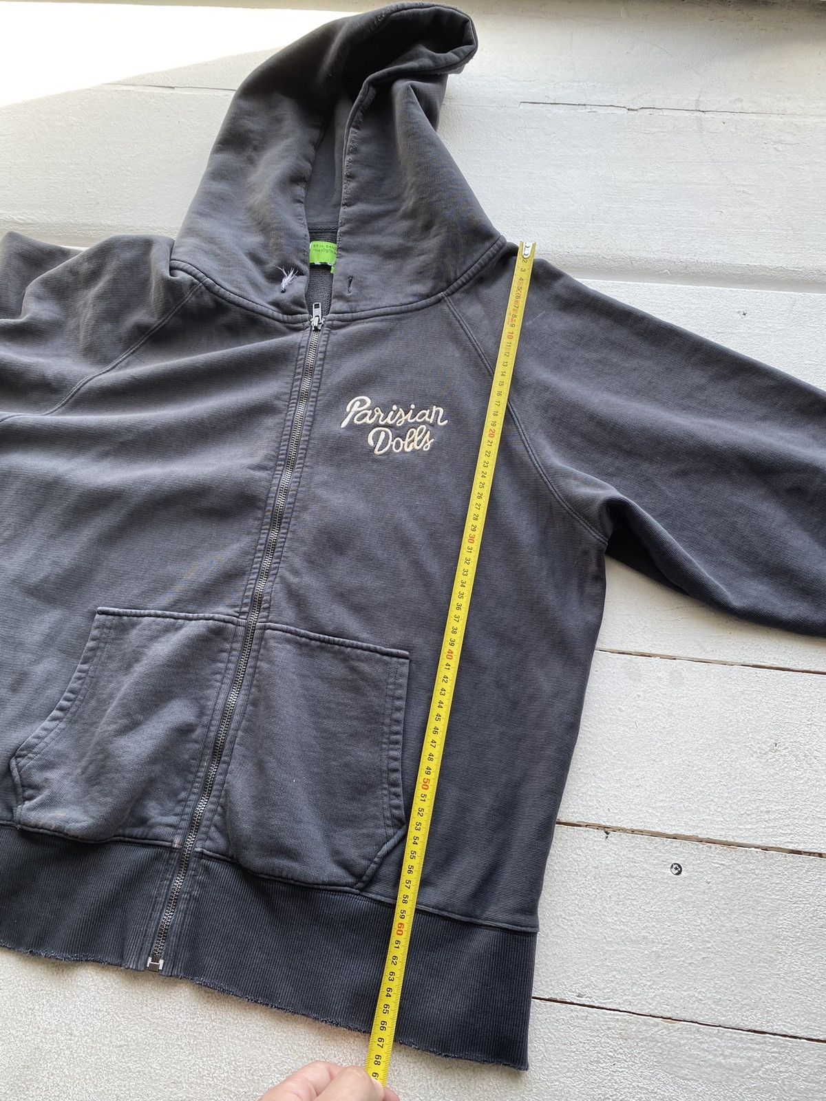Other × Vintage Virgin Label Sandrine Rose LA Usa Faded Distressed Hoodie Size US M / EU 48-50 / 2 - 17 Thumbnail