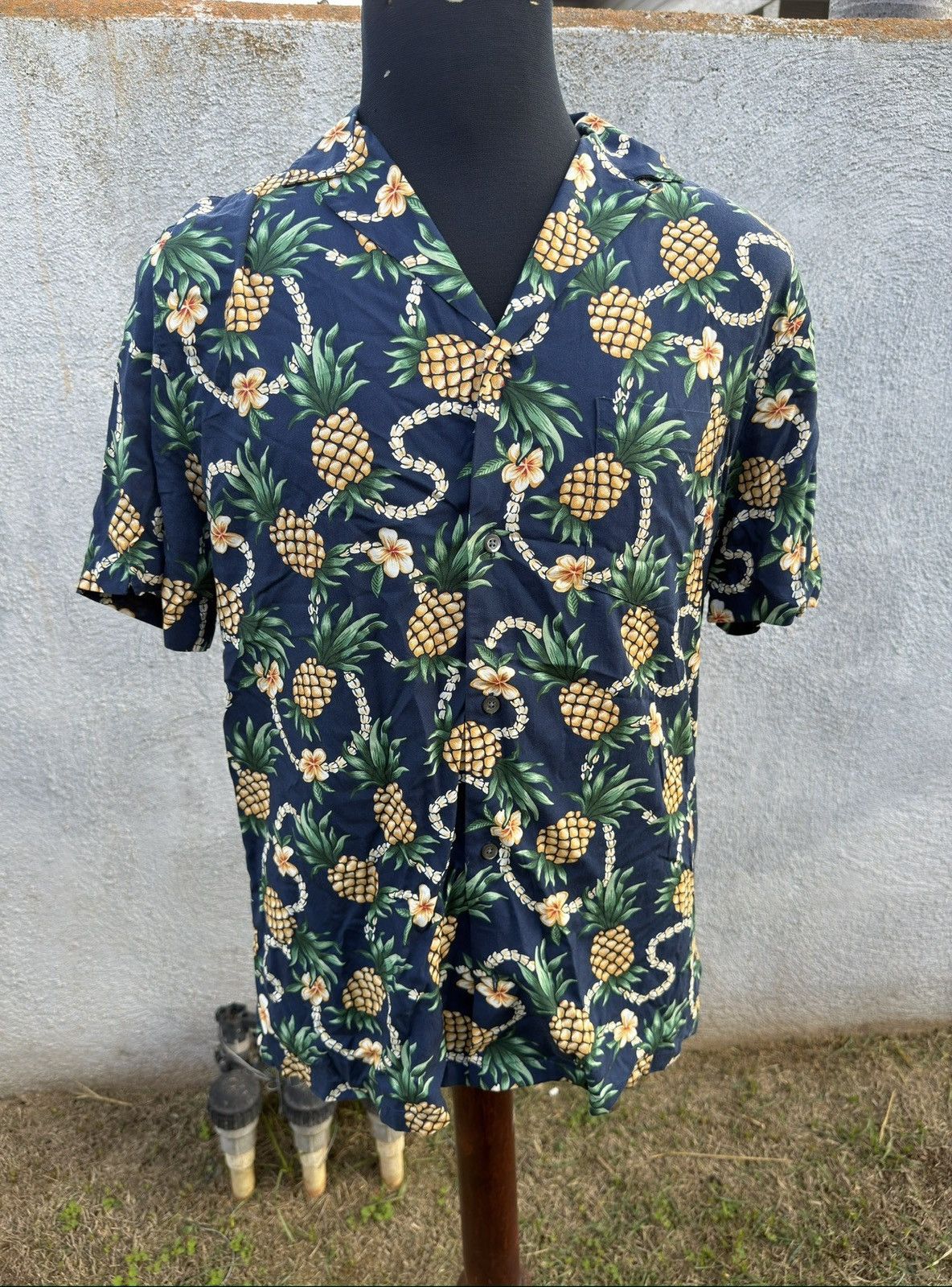 Reyn Spooner PreOwned Reyn Spooner 100% Rayon Multicolored Men's M Size US M / EU 48-50 / 2 - 1 Thumbnail