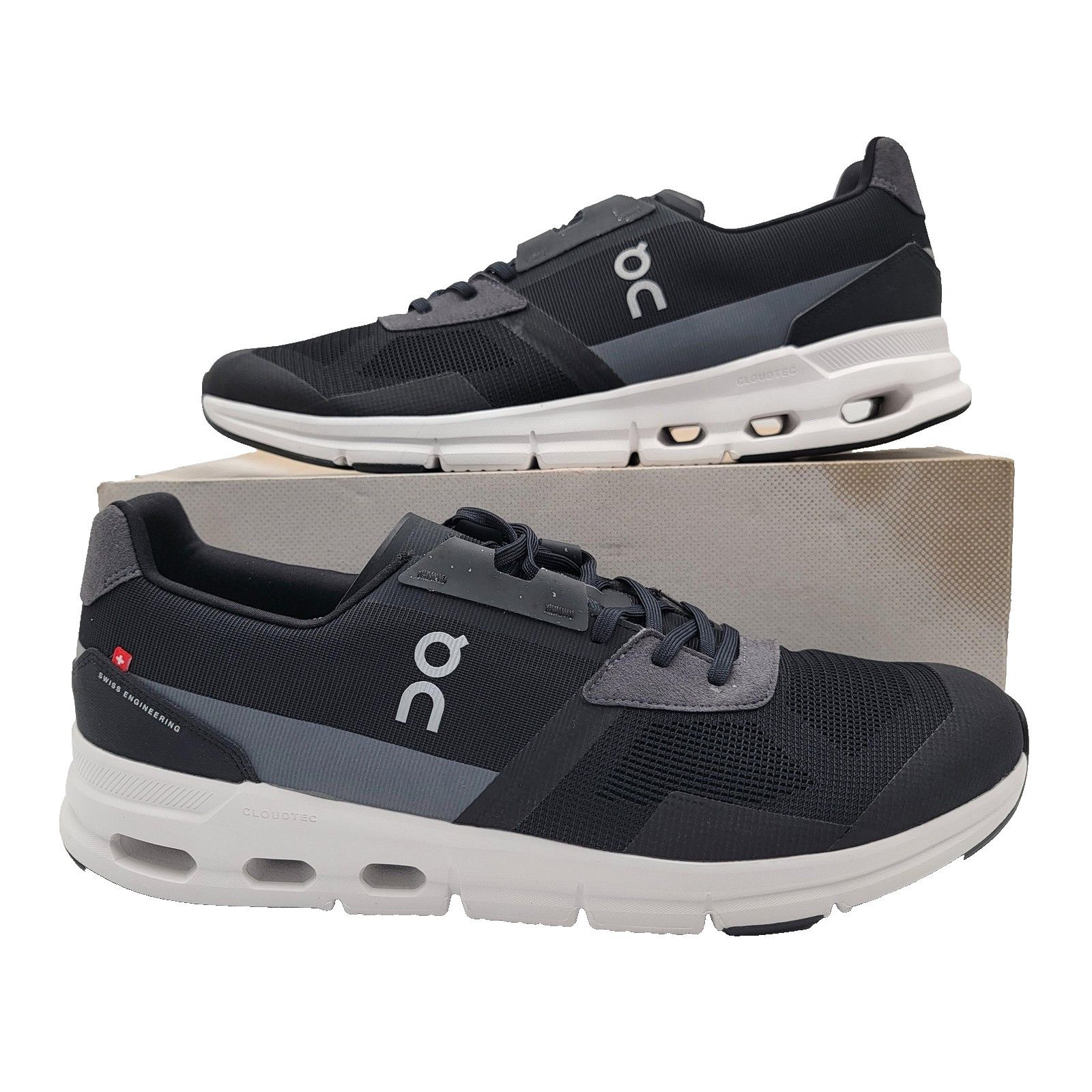 On On Cloudrift Mens Size 14 Running Athletic Sneakers Black Size US 14 / EU 47 - 1 Thumbnail