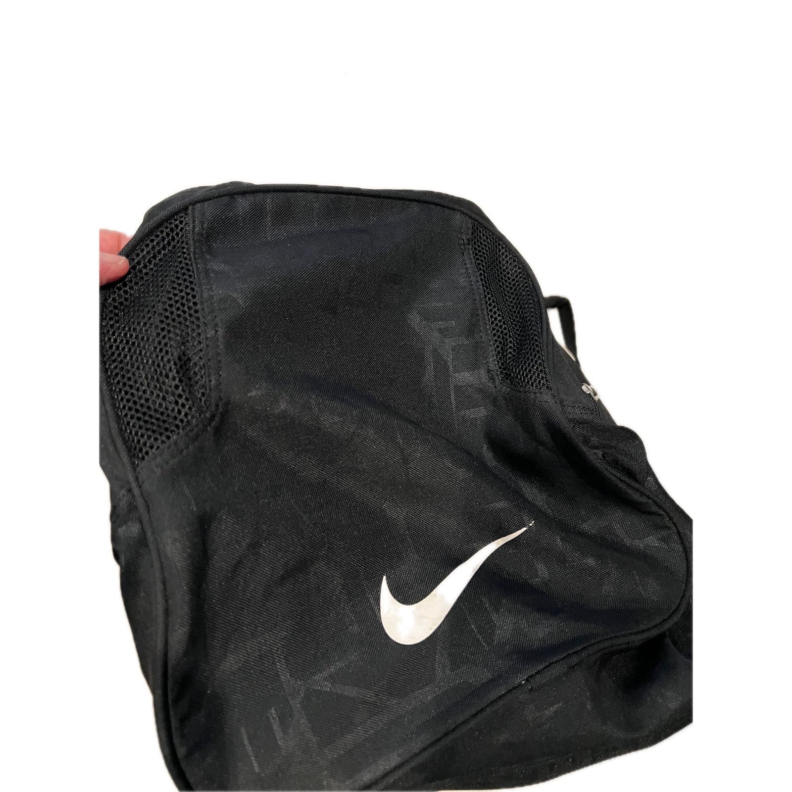 Nike Nike Brasilia 9.5 Black White Large 95L Duffel Gym Bag Size ONE SIZE - 6 Thumbnail
