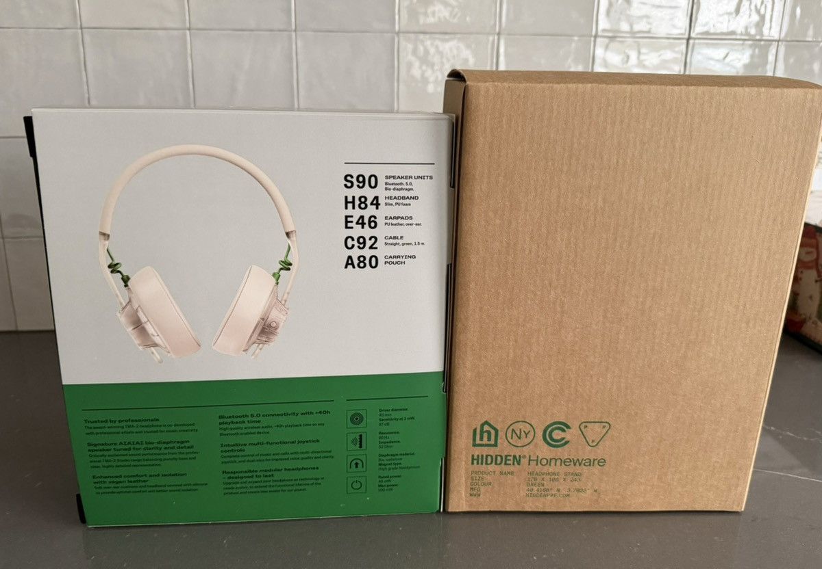 HIDDEN Hidden NY x TMA-2 AIAIAI Move Headphones & Stand Size ONE SIZE - 12 Thumbnail