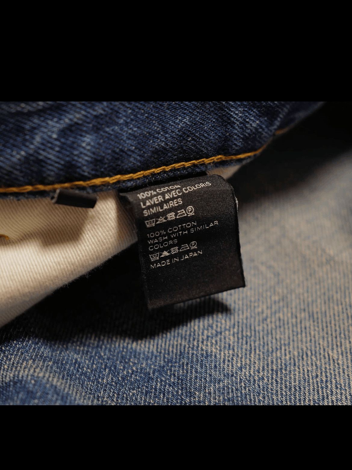 Celine Celine 19AW Runway CT003 Red Ear Denim Size US 31 - 5 Thumbnail