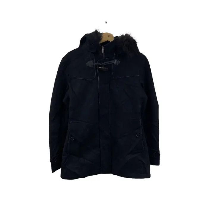Katharine Hamnett London Vtg 90’ KATHARINE HAMNETT LONDON Duffle Jacket Heavy Coat Size M / US 6-8 / IT 42-44 - 1 Thumbnail