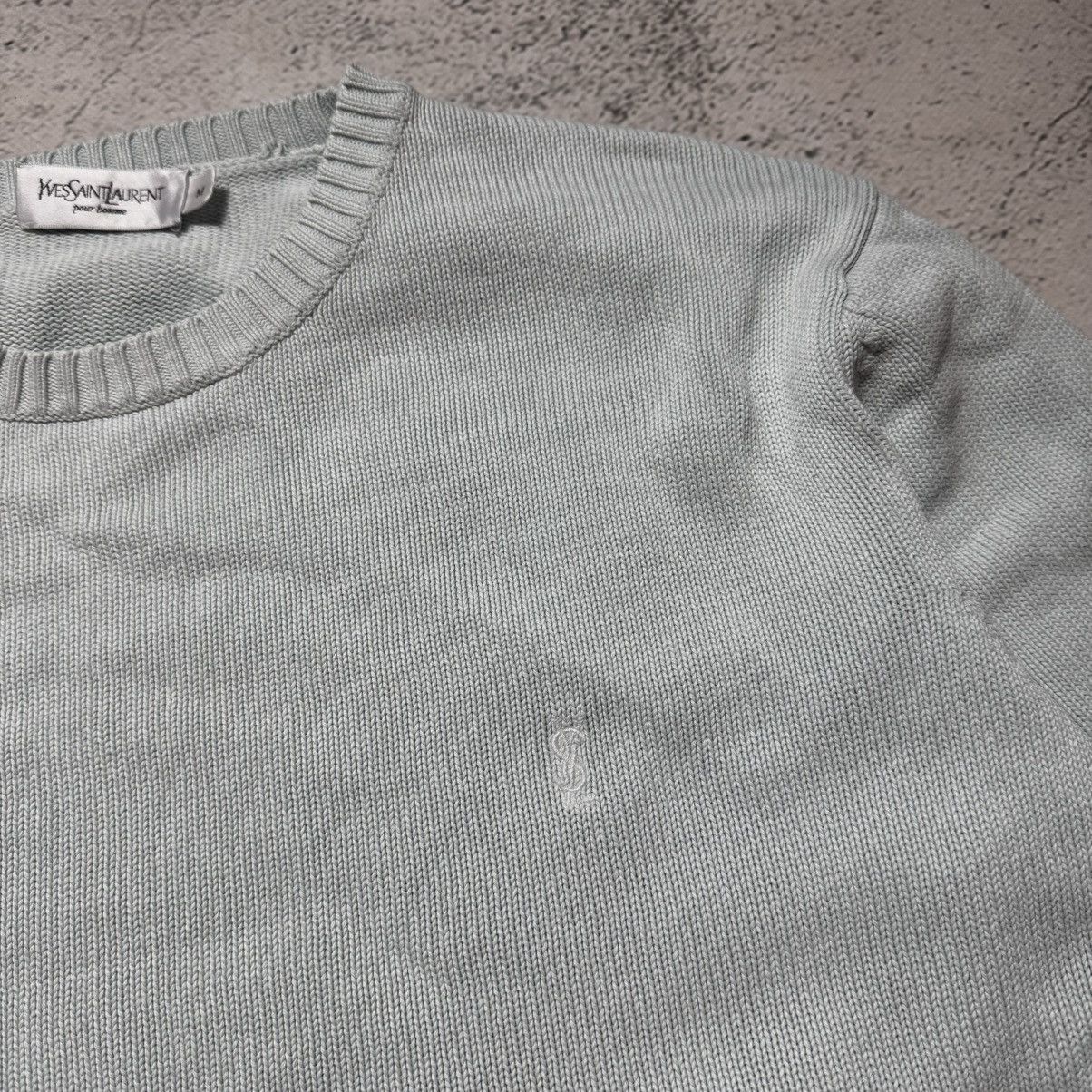 Yves Saint Laurent vintage ysl sweater big logo yves saint laurent luxury Size US M / EU 48-50 / 2 - 7 Thumbnail