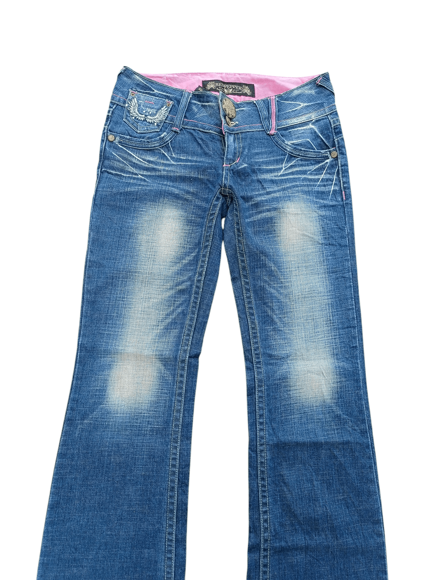 Beauty Beast Flared jeans Red Pepper low rise denim Undefined Size US 32 / EU 48 - 7 Thumbnail